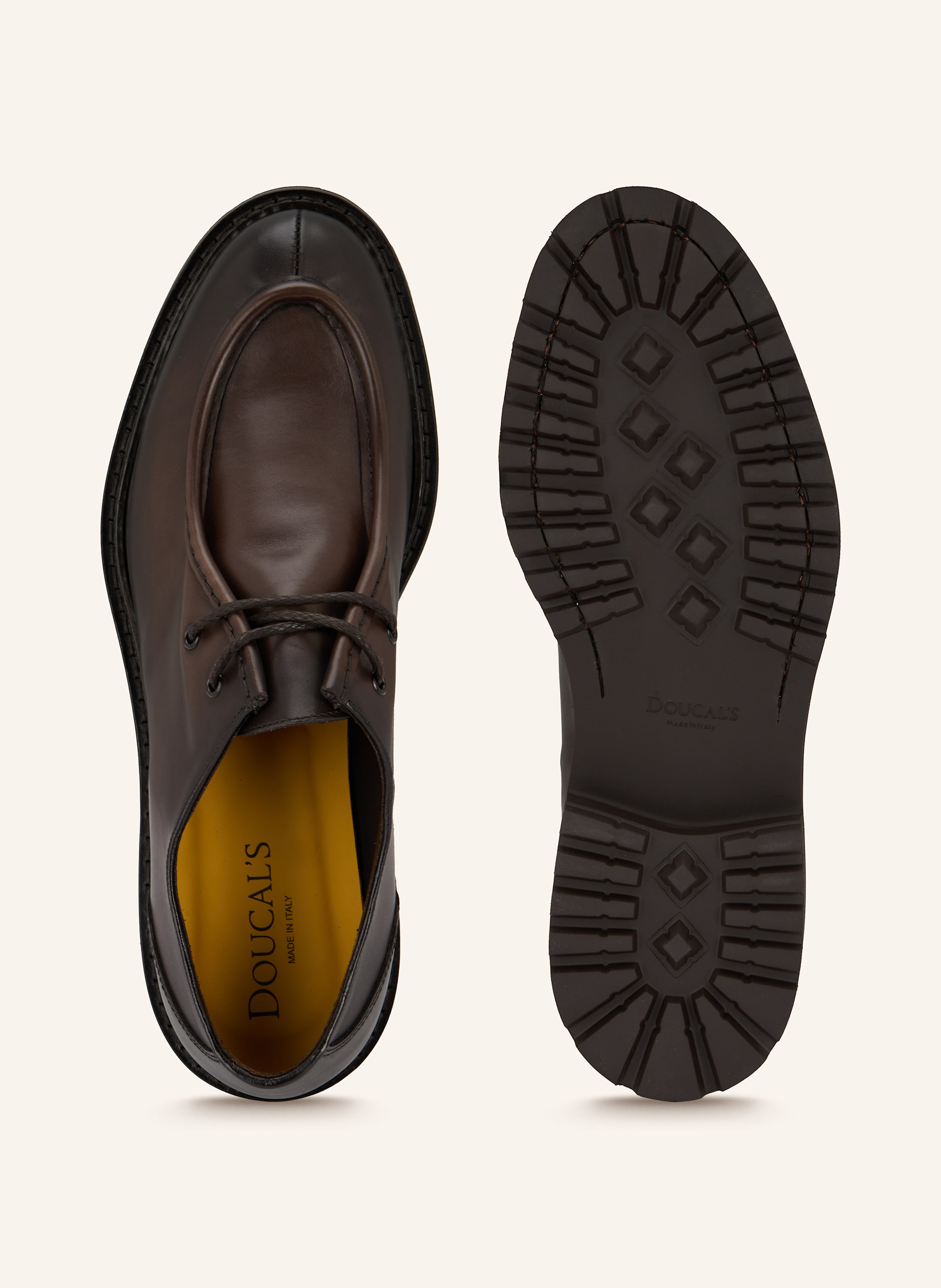 Thumbnail - Doucal's Schnürer Derby Parabout braun