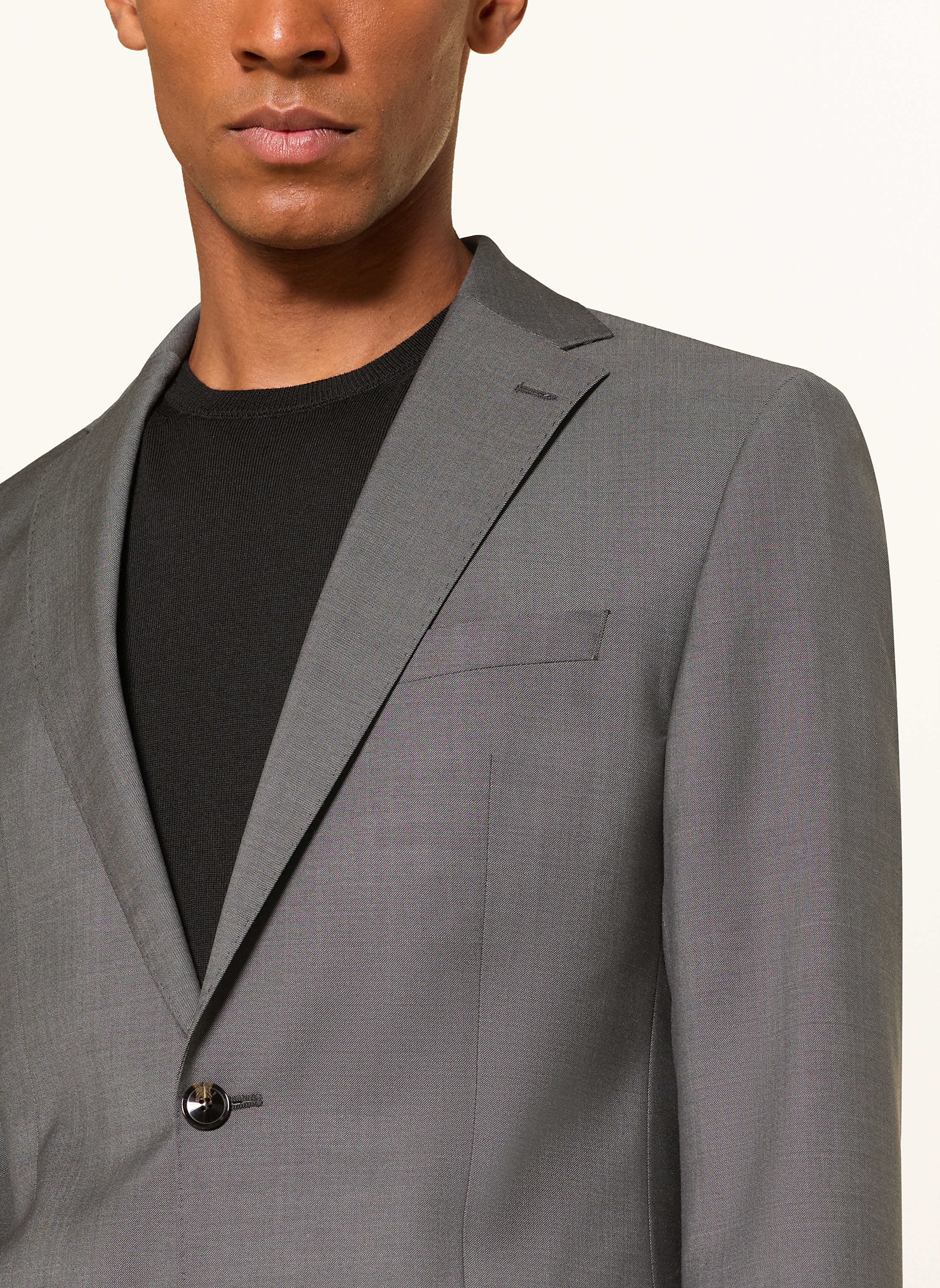 Thumbnail - Digel Move Anzugsakko Alesso Extra Slim Fit grau