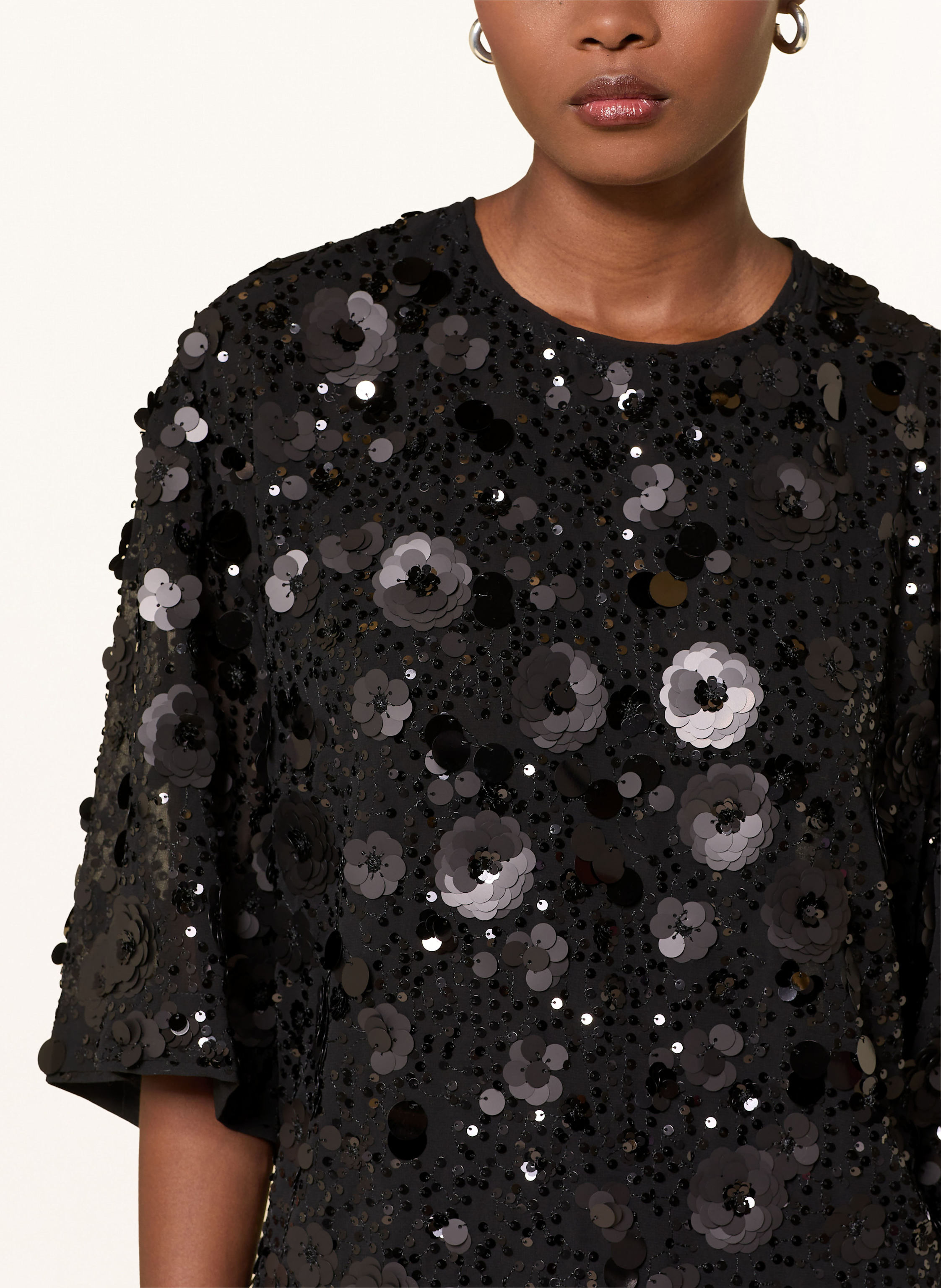 Thumbnail - Essentiel Antwerp Blusenshirt Isparkle schwarz