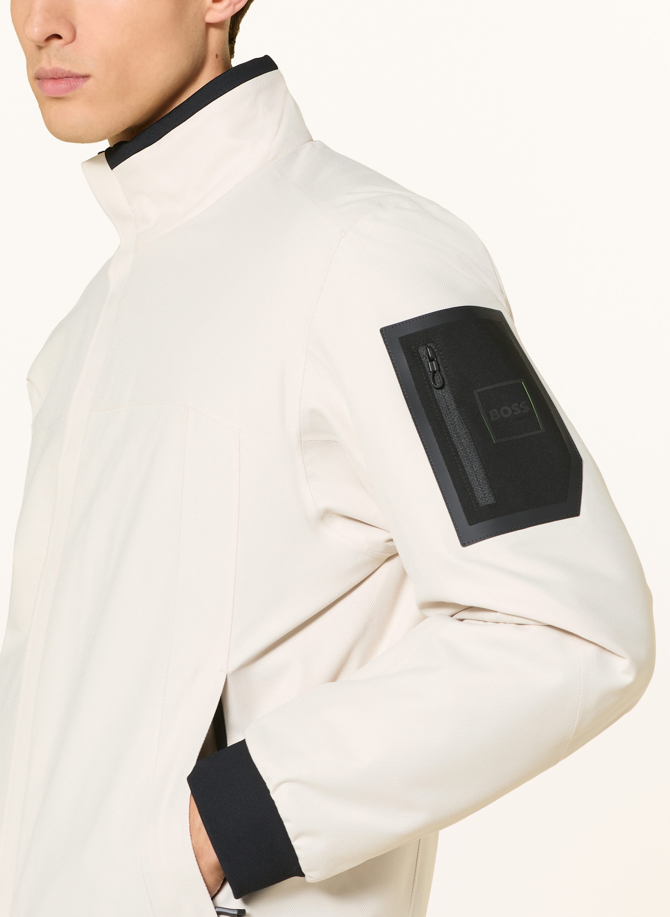 Thumbnail - Boss Funktionsjacke Ow_Hexatech beige