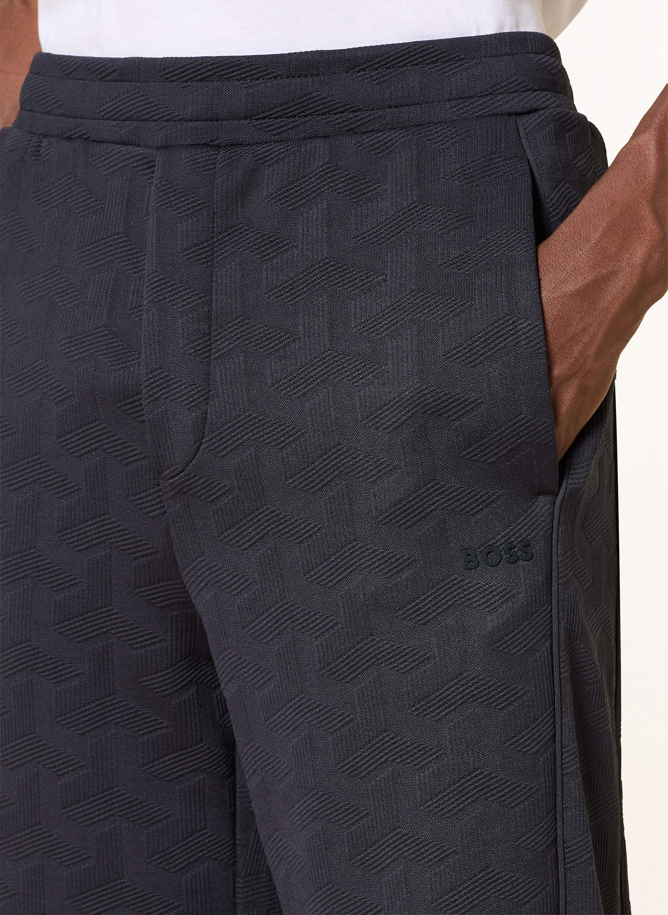 Thumbnail - Boss Sweatpants Mirror blau