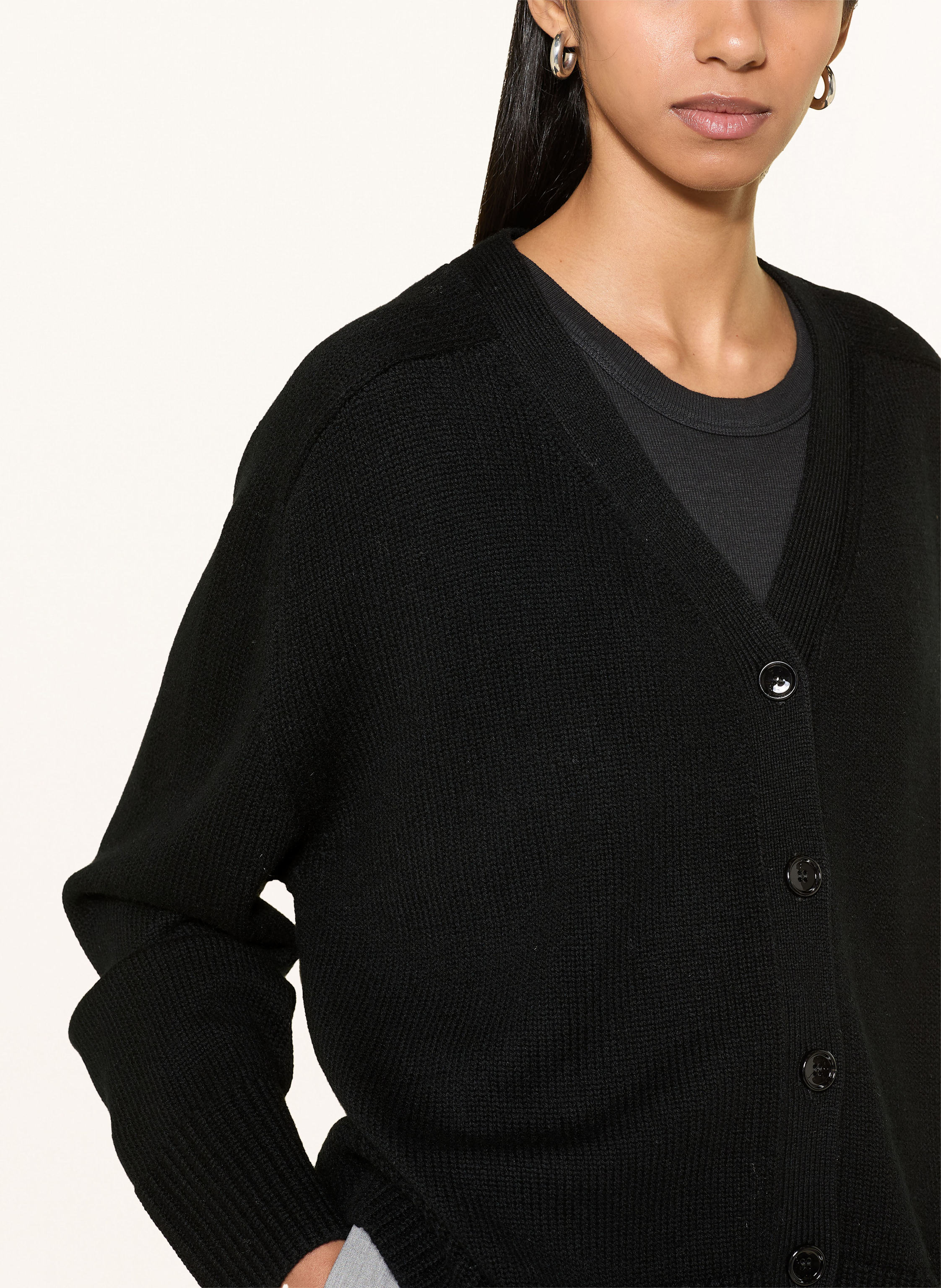 Thumbnail - Allude Strickjacke Mit Cashmere schwarz