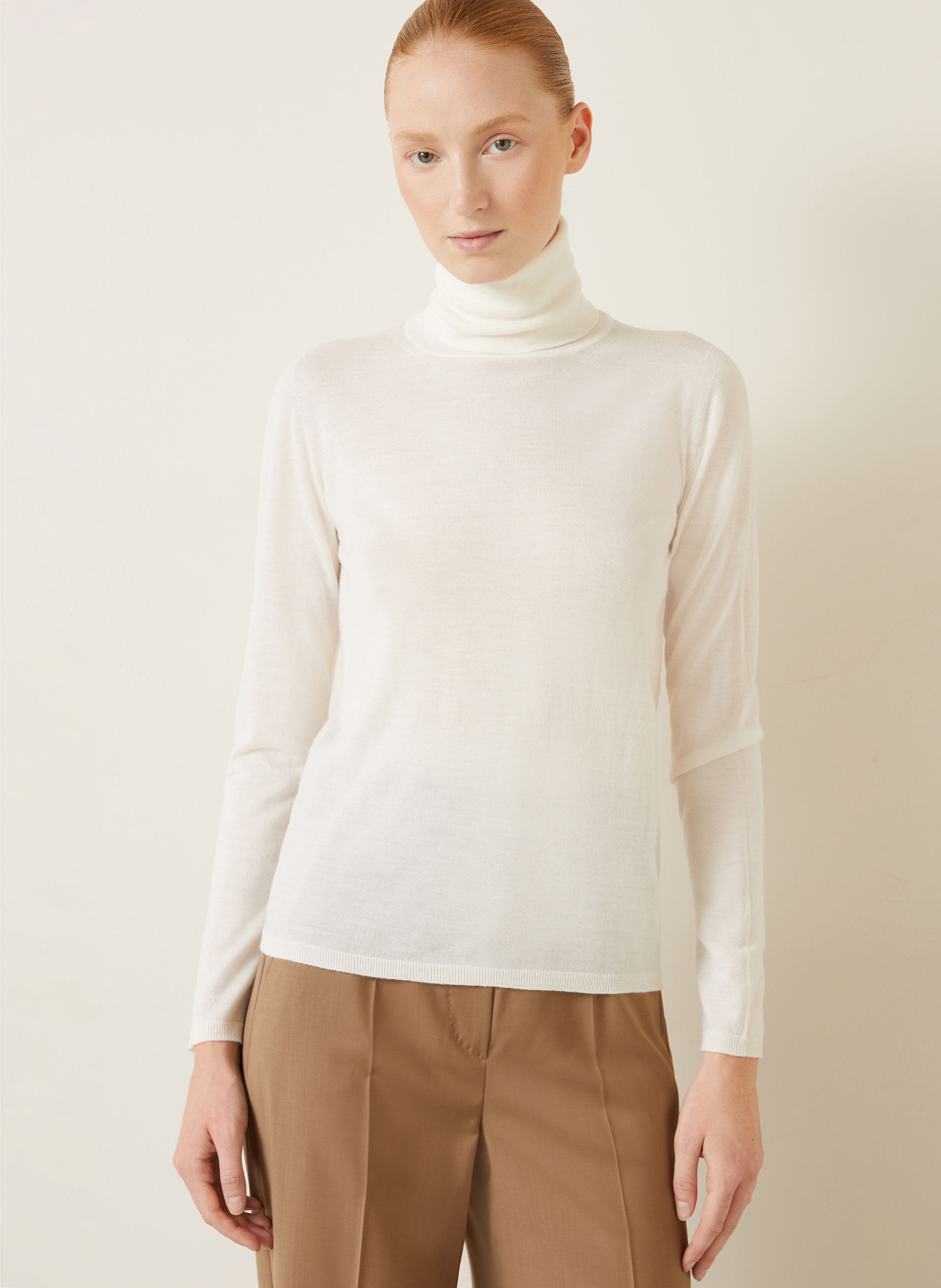 Thumbnail - Max Mara Pullover Saluto weiss