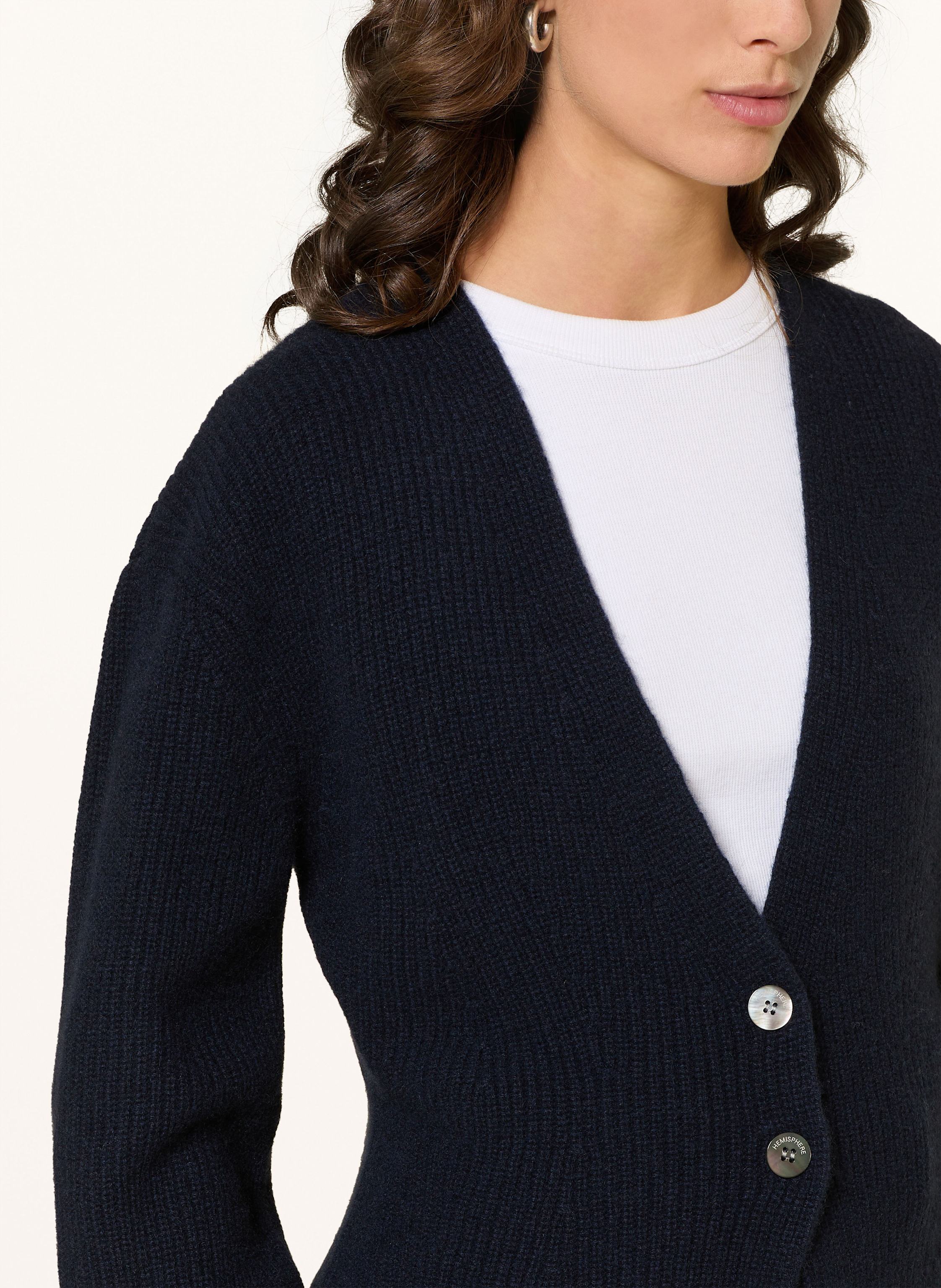 Thumbnail - Hemisphere Strickjacke Aus Cashmere blau