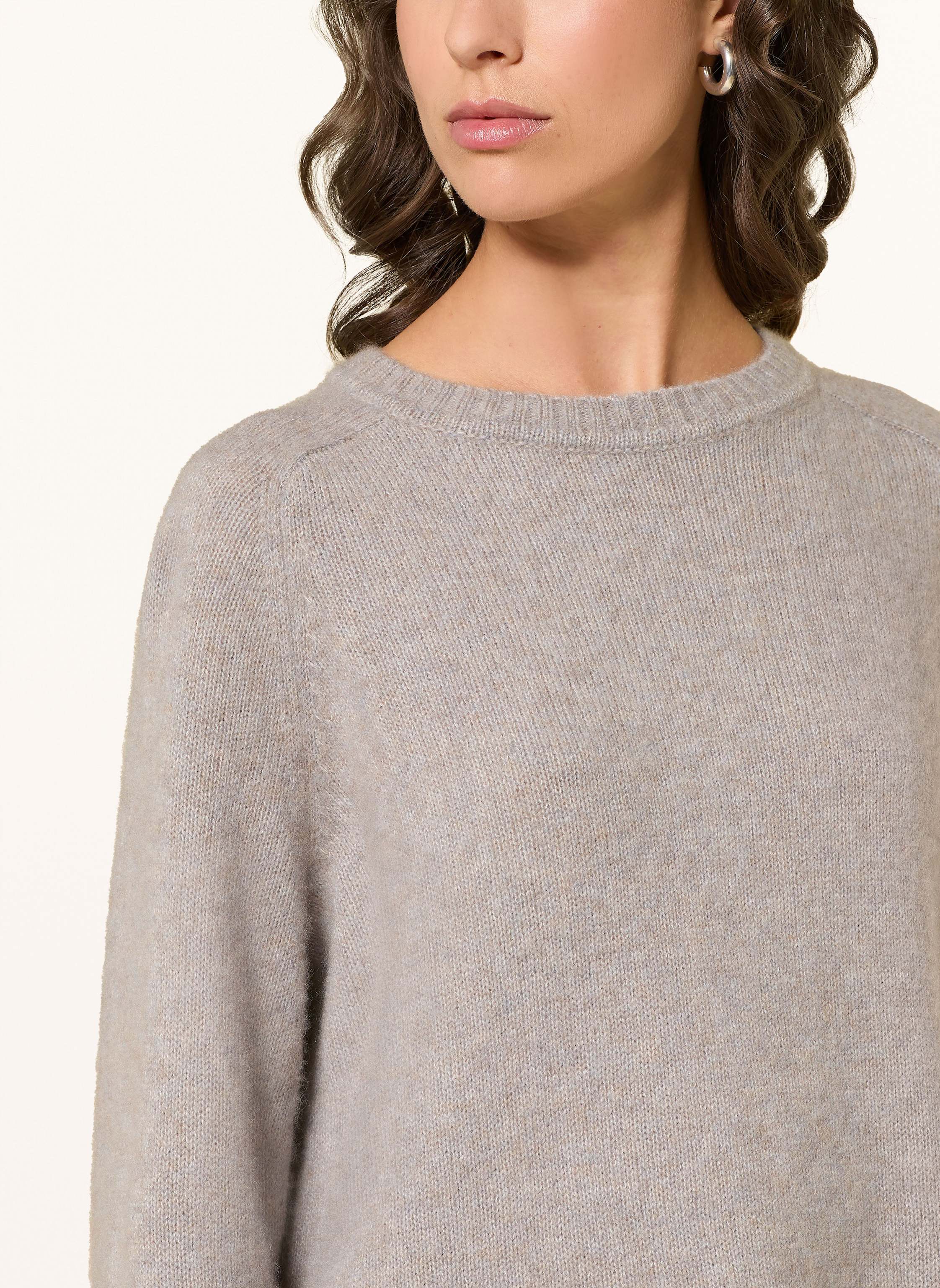Thumbnail - Hemisphere Pullover Mit Cashmere grau