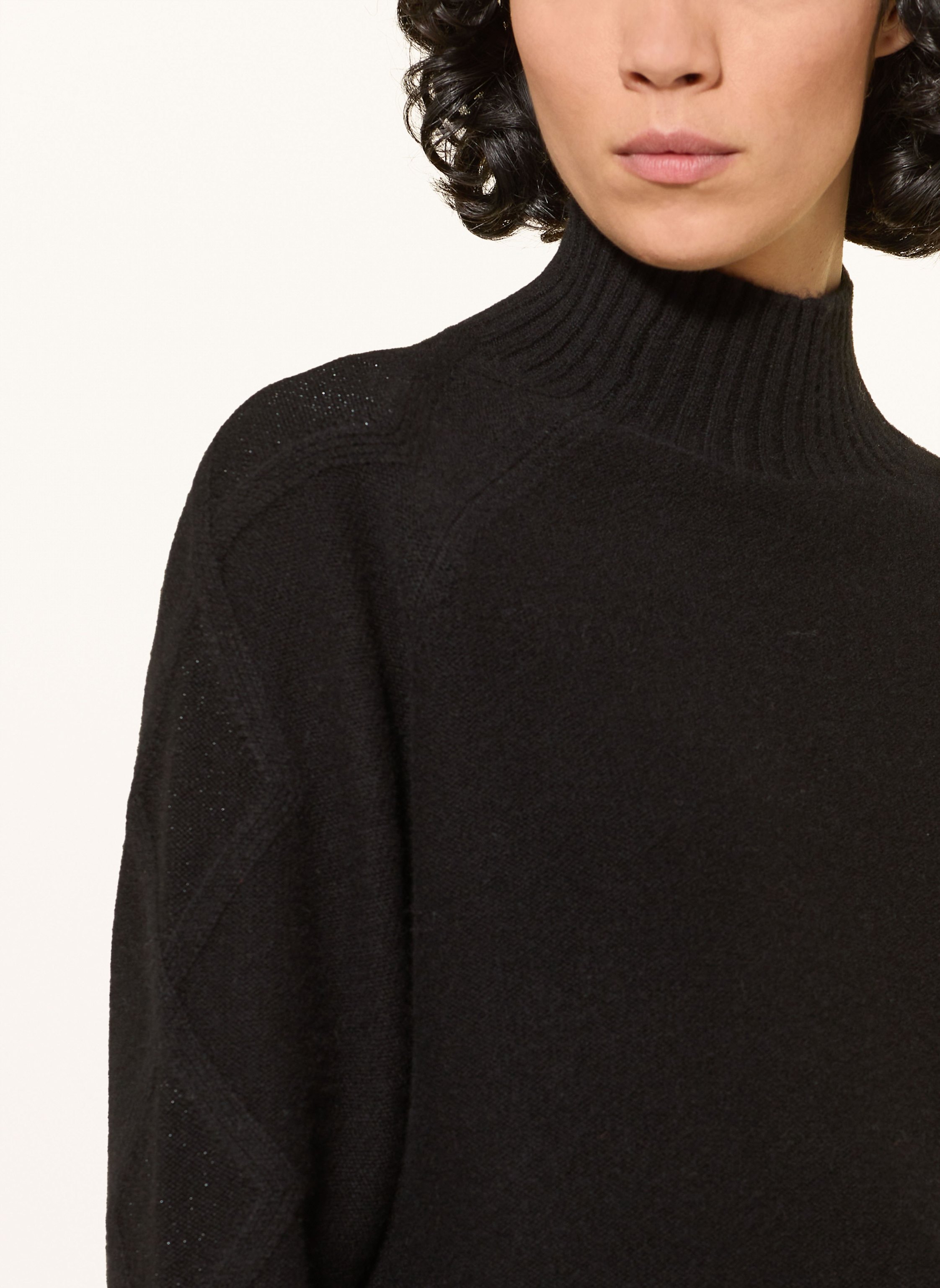 Thumbnail - Hemisphere Pullover Mit Glitzergarn schwarz