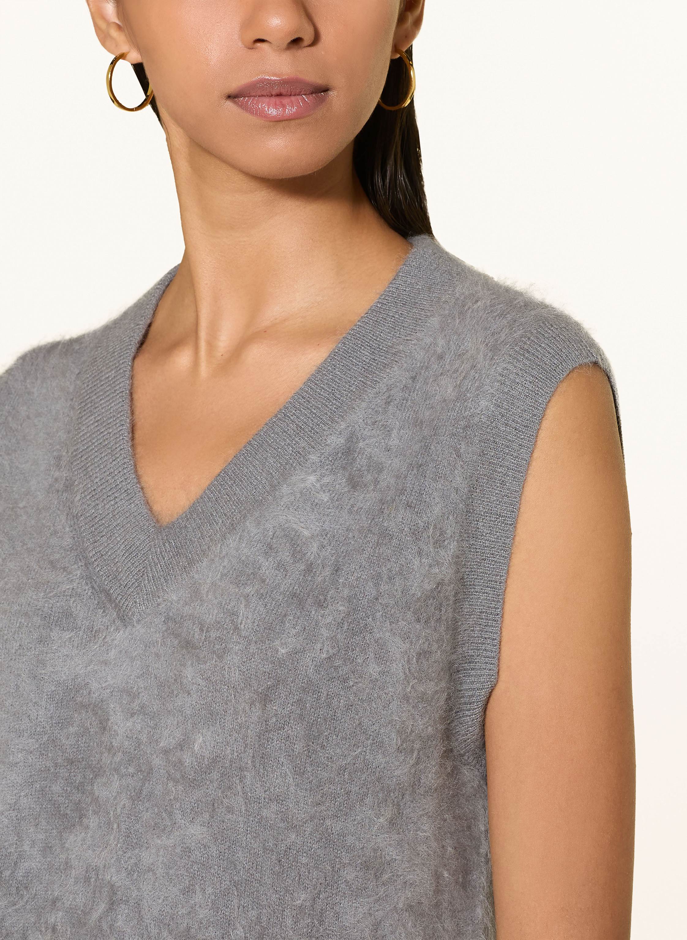 Thumbnail - Hemisphere Cashmere-Pullunder grau