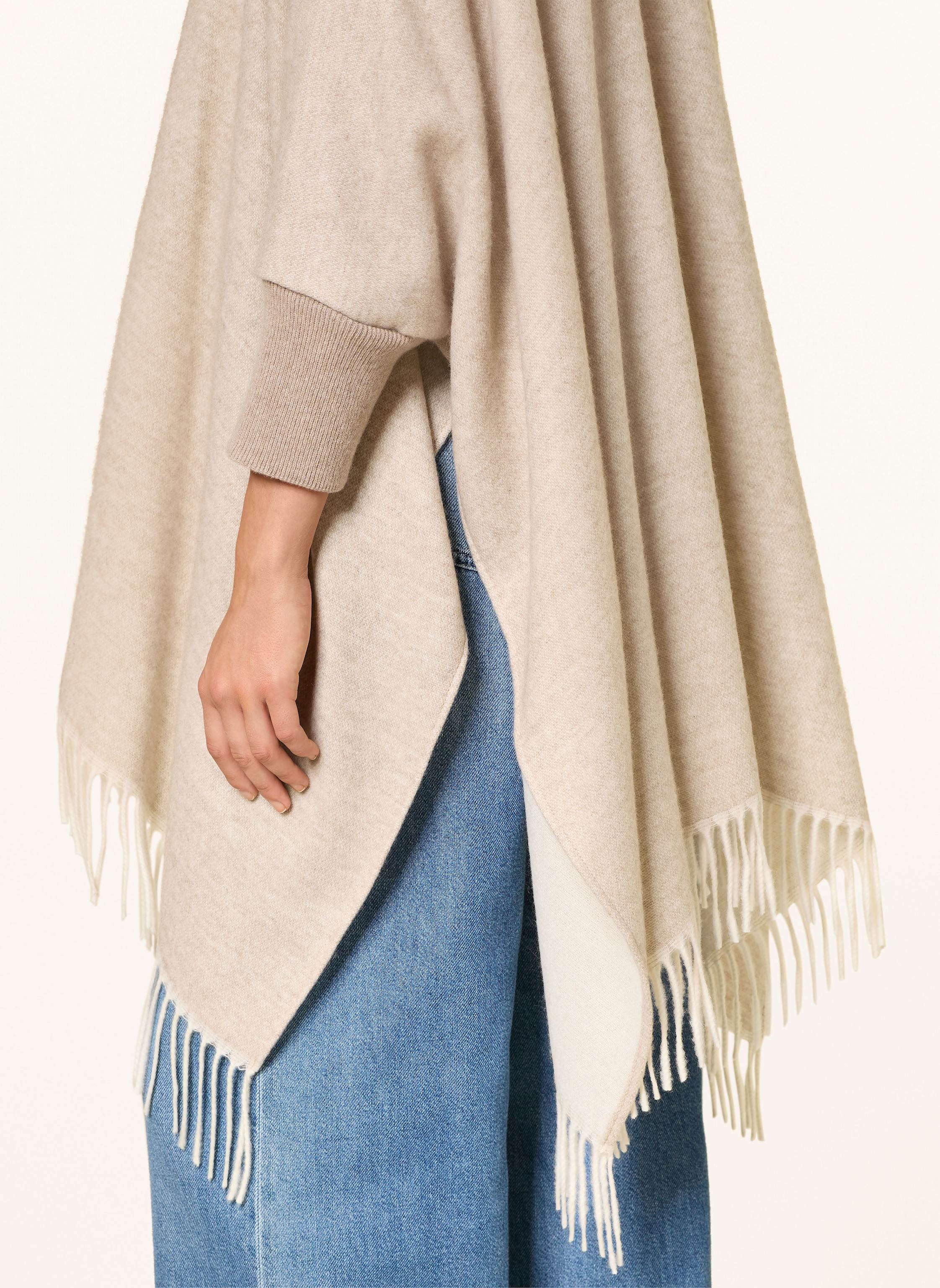 Thumbnail - Hemisphere Cashmere-Cape beige
