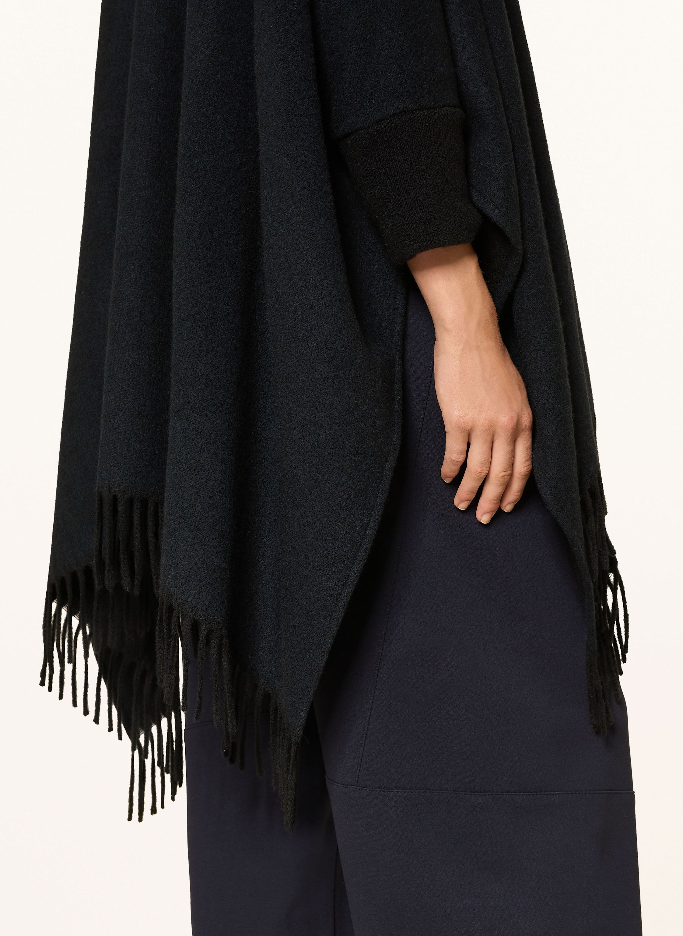 Thumbnail - Hemisphere Cashmere-Cape blau