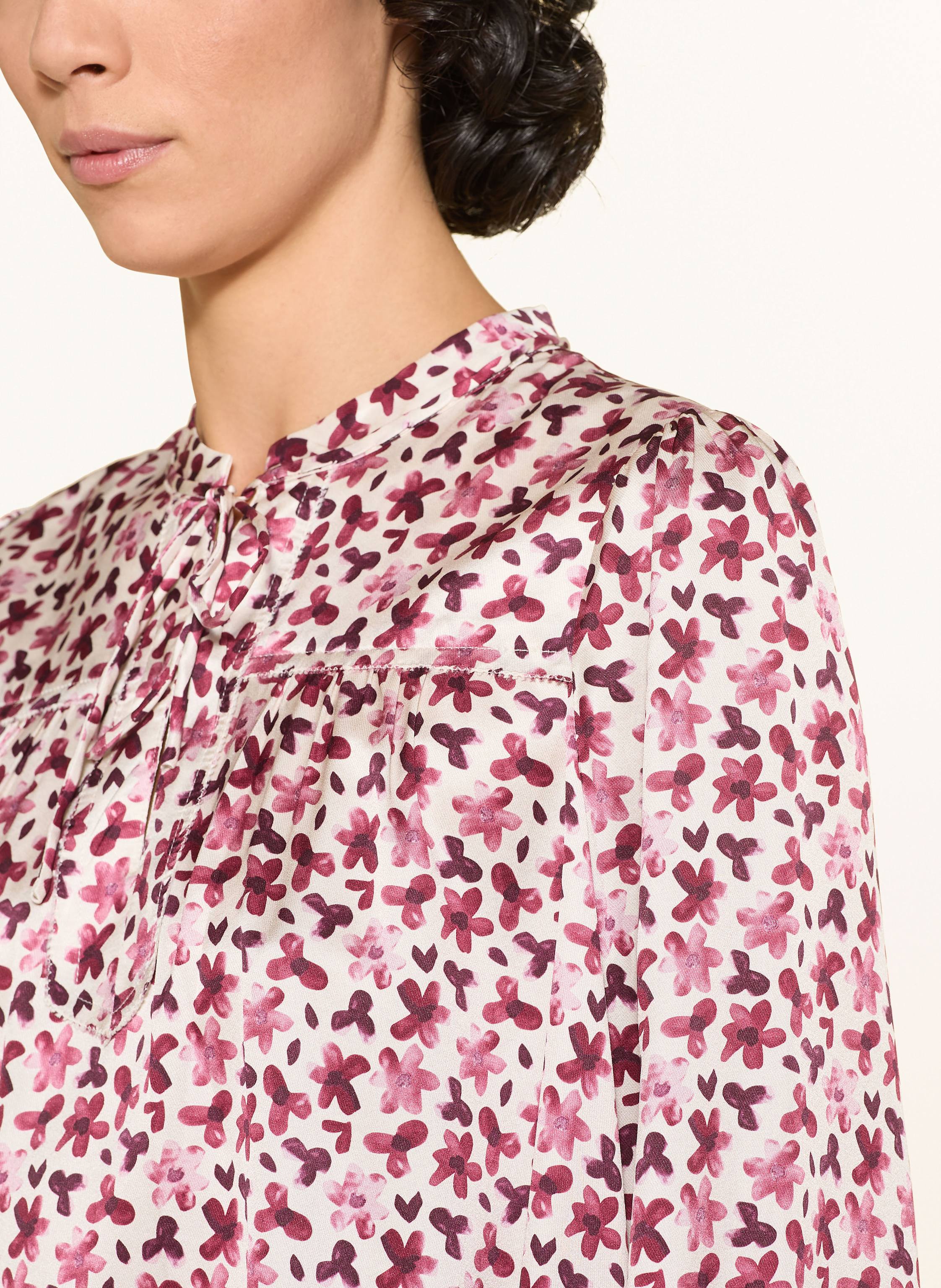 Thumbnail - Hemisphere Bluse Aus Seide rot