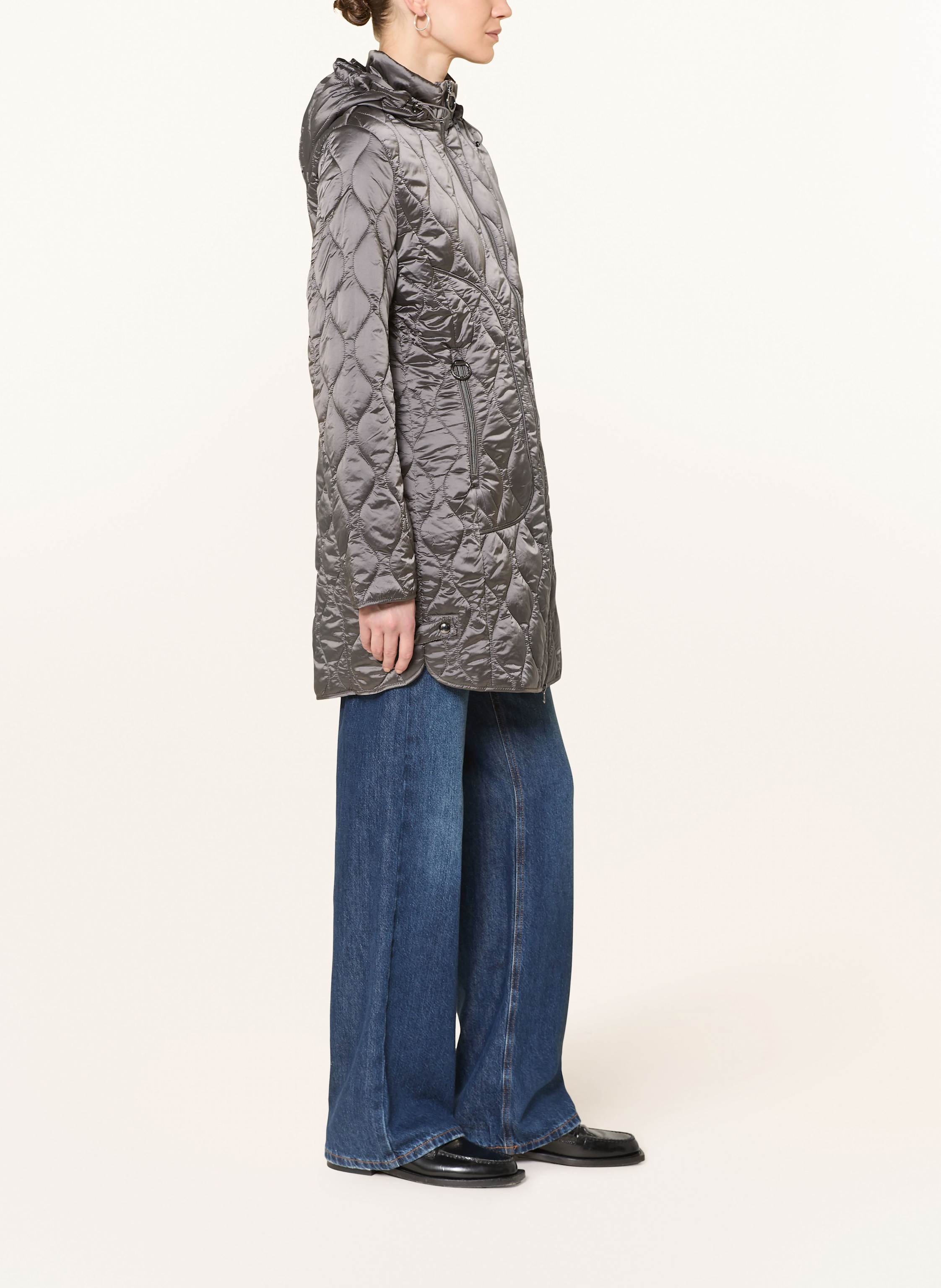 Thumbnail - Betty Barclay Steppmantel grau