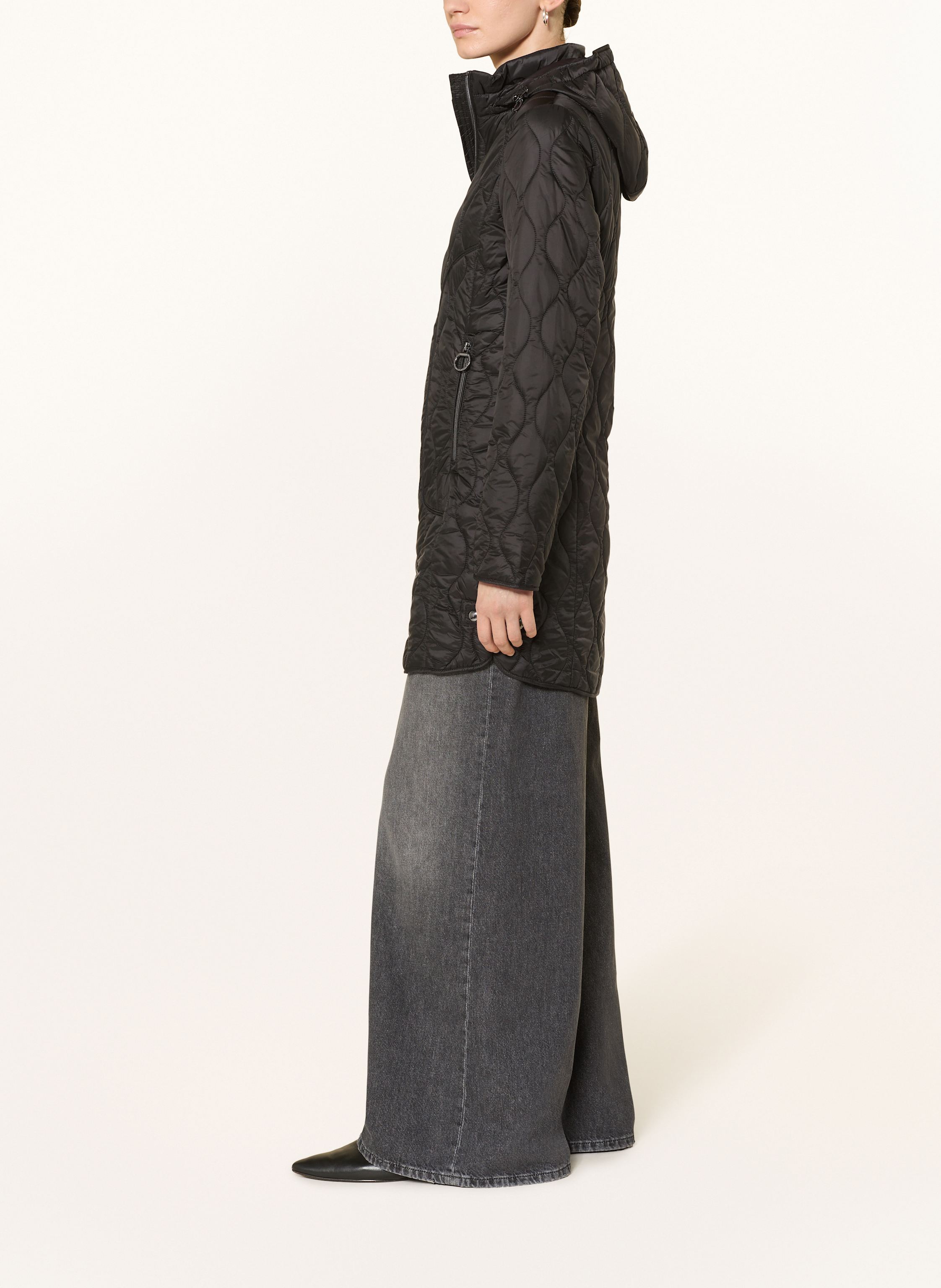 Thumbnail - Betty Barclay Steppmantel schwarz