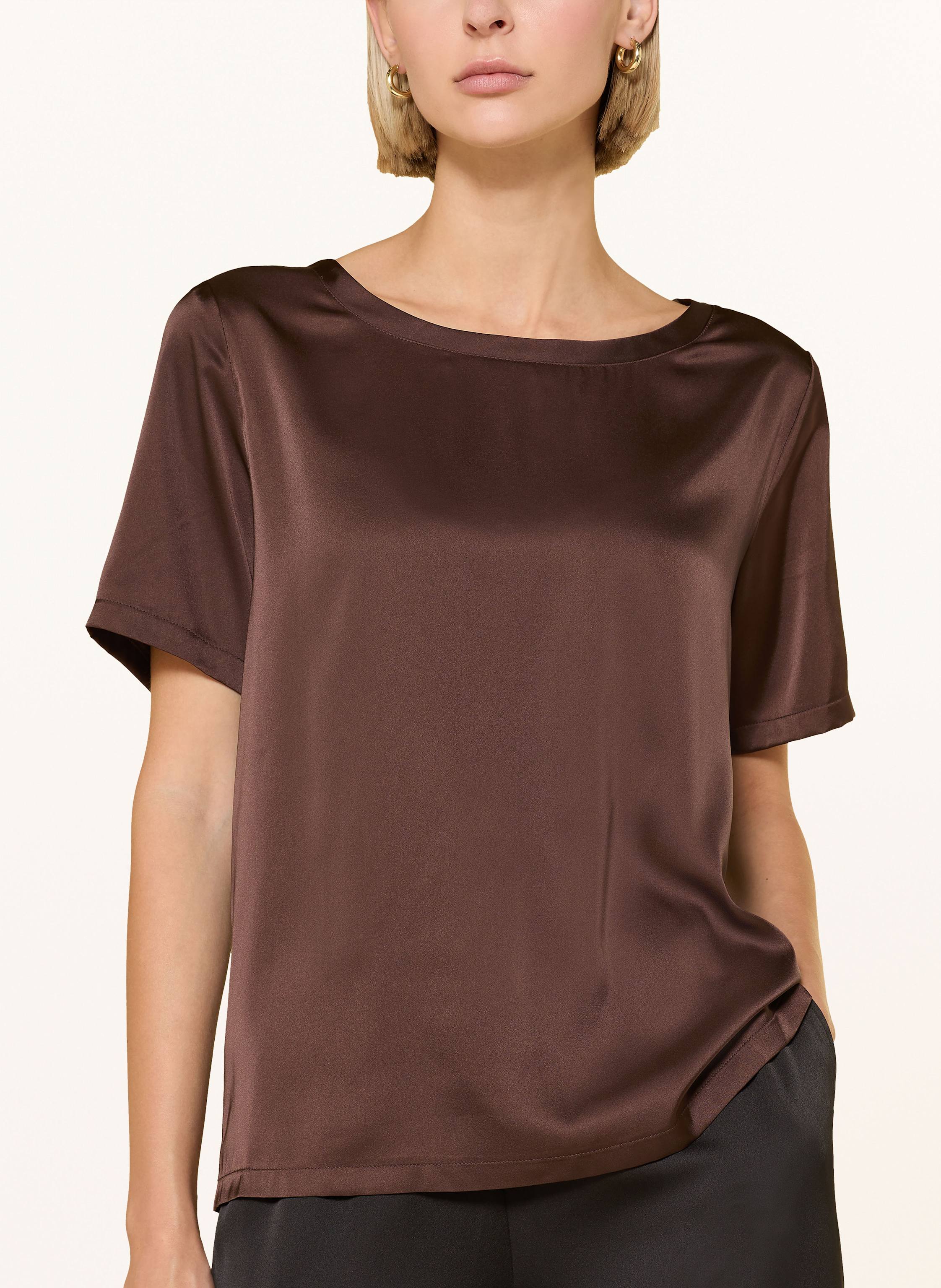 Thumbnail - Betty Barclay Blusenshirt Aus Satin braun