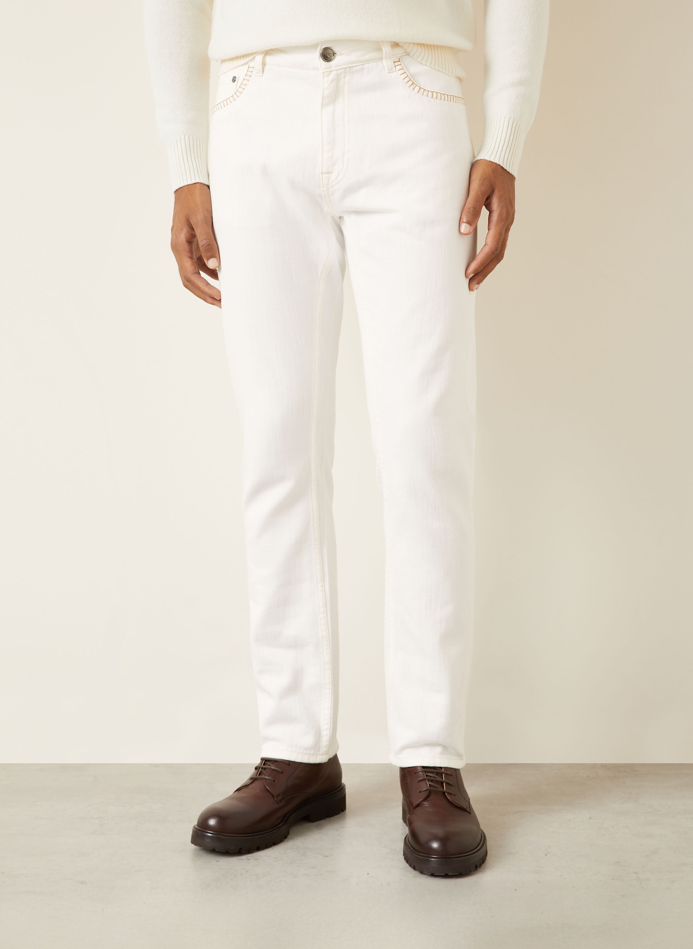 Thumbnail - Etro Jeans Regular Fit beige