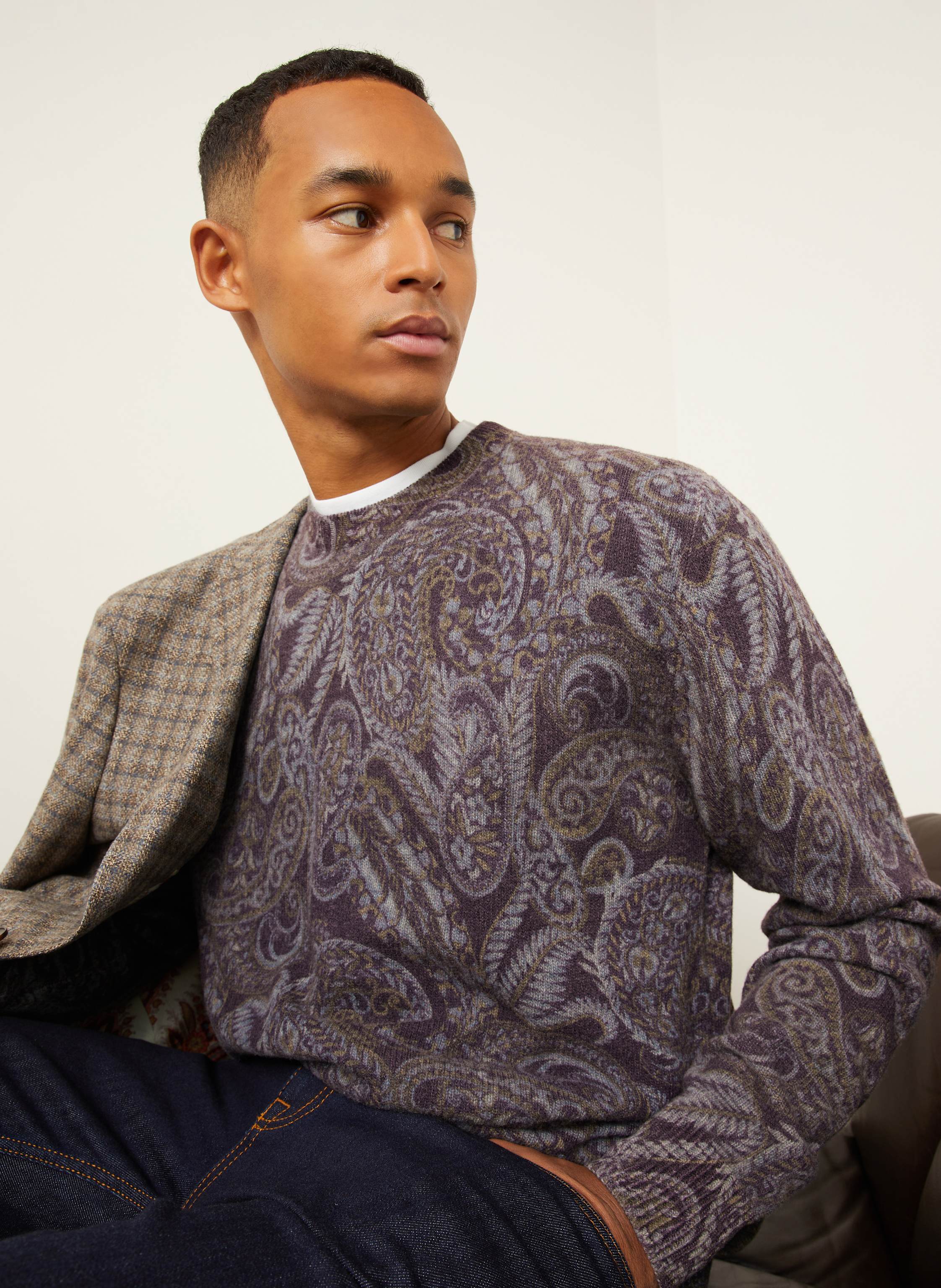 Thumbnail - Etro Pullover blau