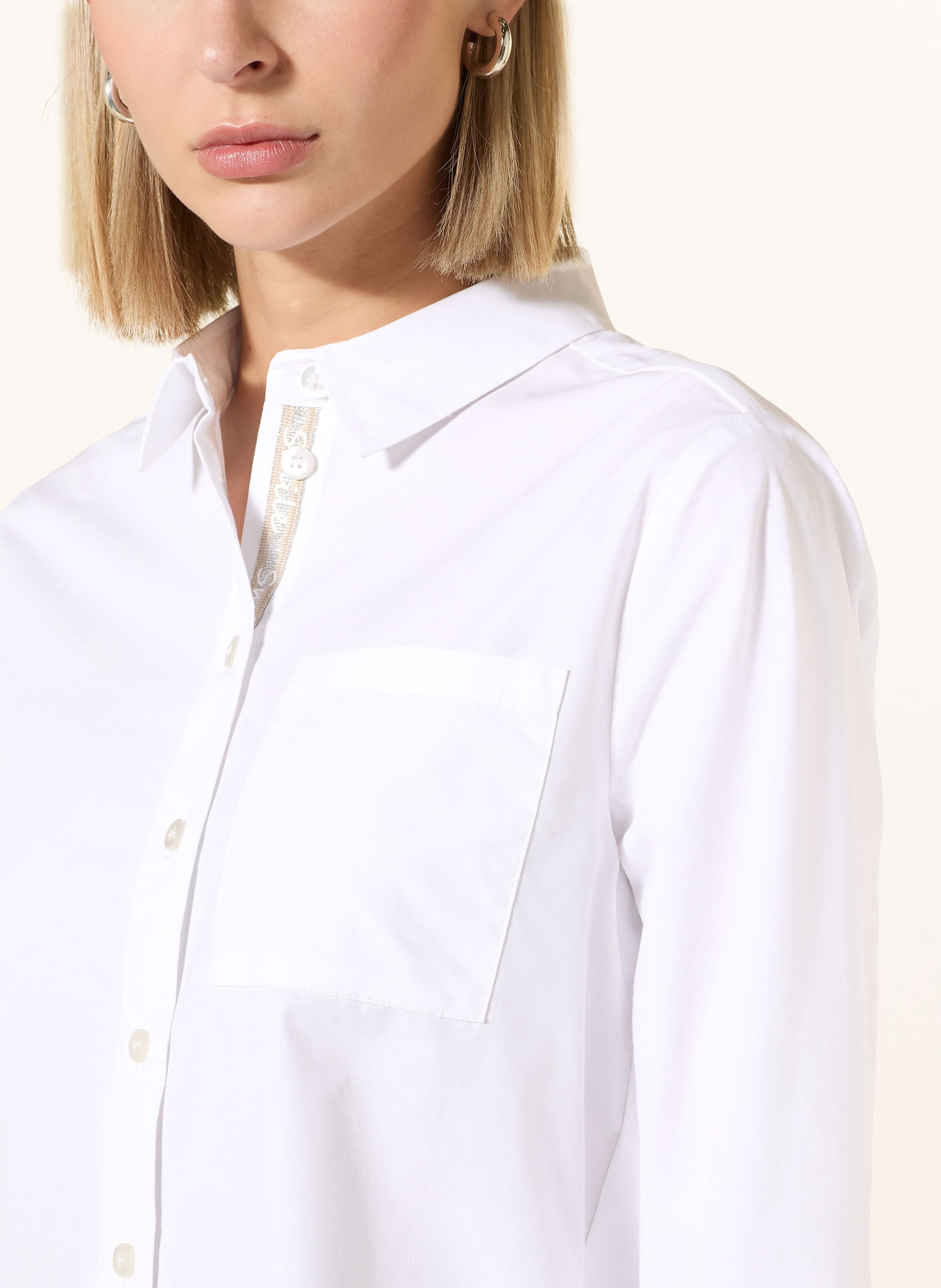 Thumbnail - Cartoon Hemdbluse beige