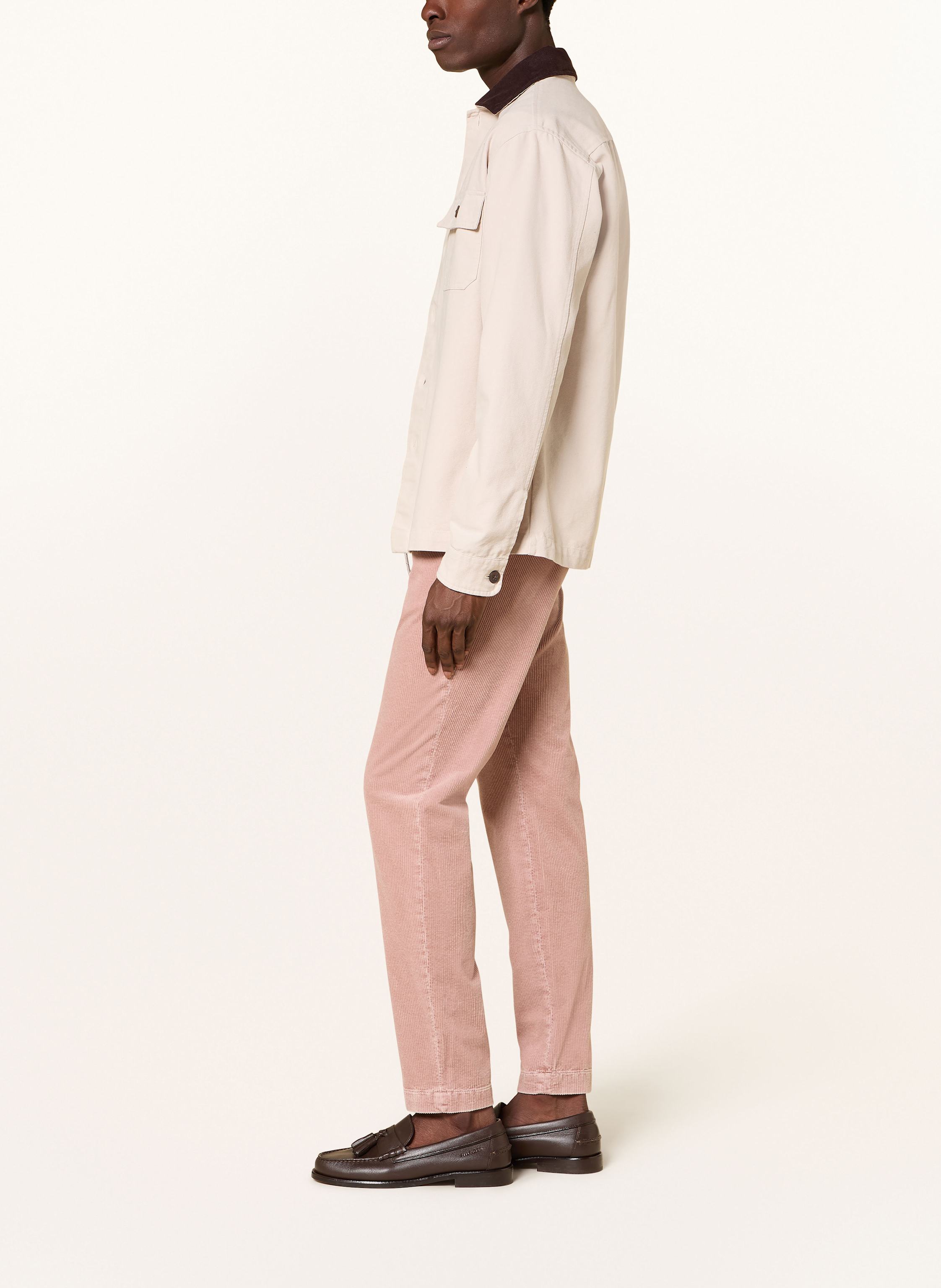 Thumbnail - Alberto Cordhose Jump Im Jogging-Stil Slim Fit rosa