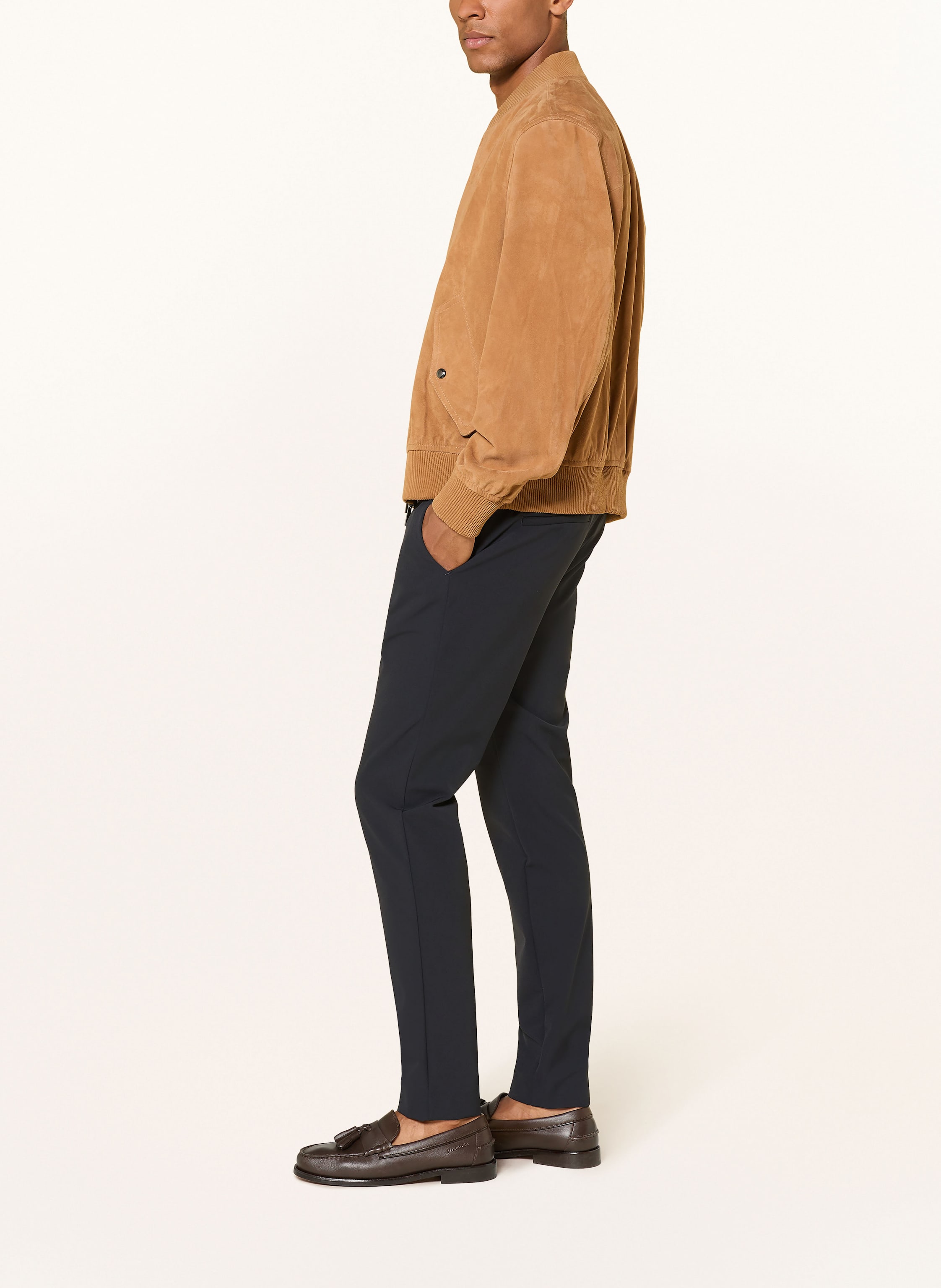 Thumbnail - Alberto Chino Move – Performance Slim Fit blau