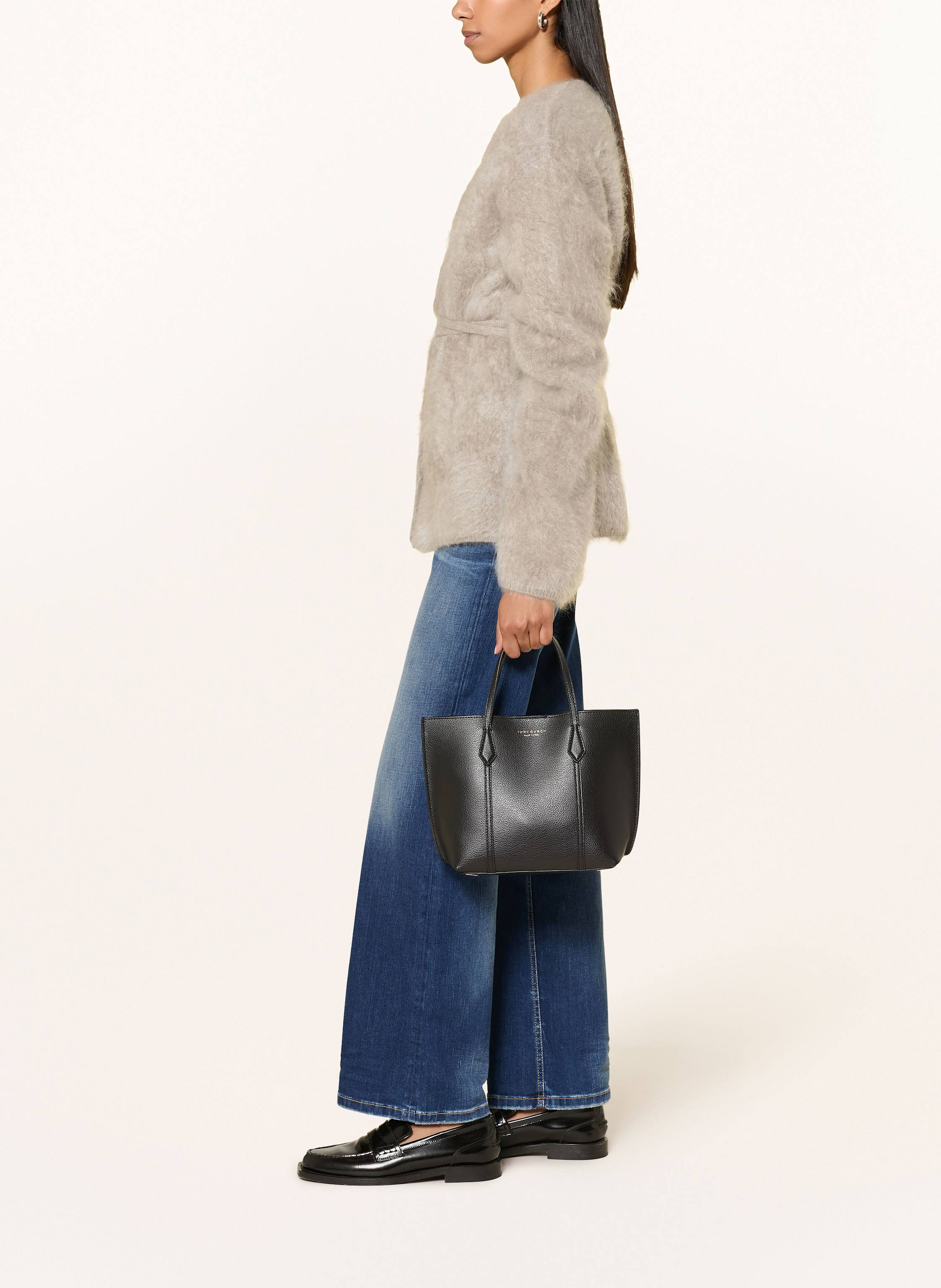 Thumbnail - Cambio Wide Leg Jeans Tess blau