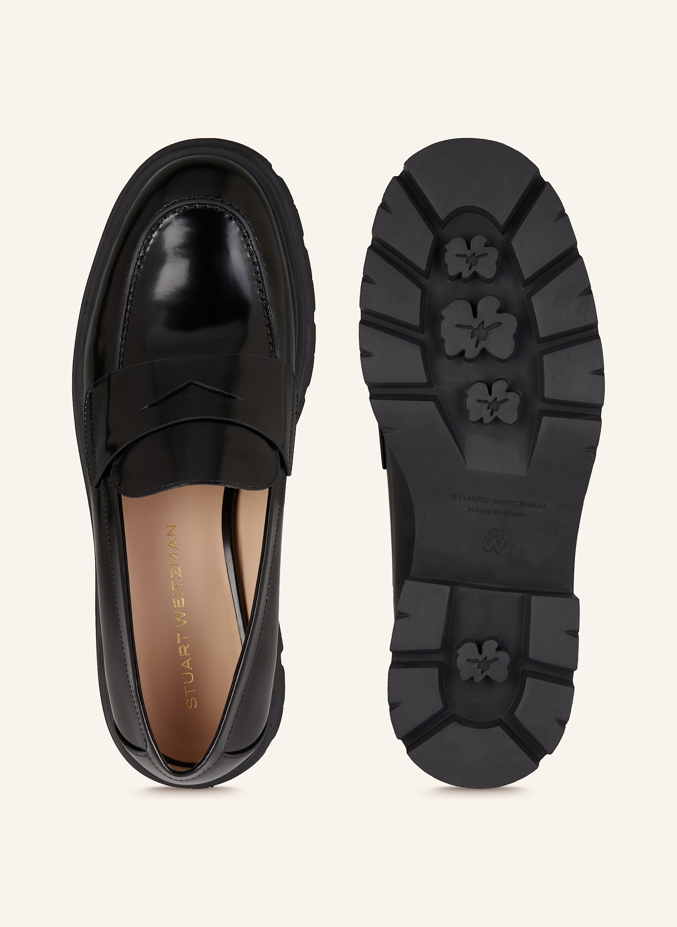 Thumbnail - Stuart Weitzman Penny-Loafer Hudson Lite schwarz
