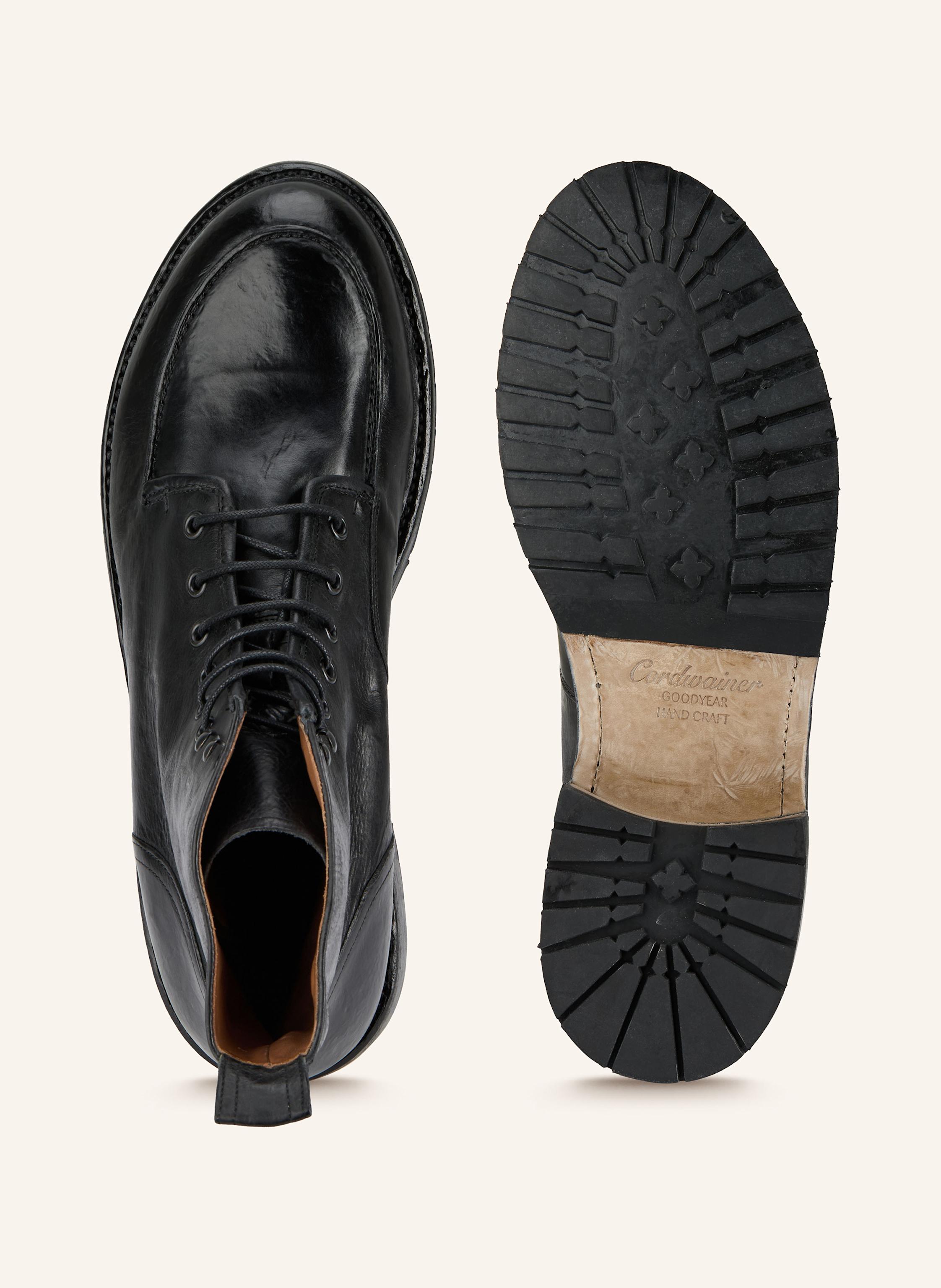 Thumbnail - Cordwainer Schnürboots schwarz