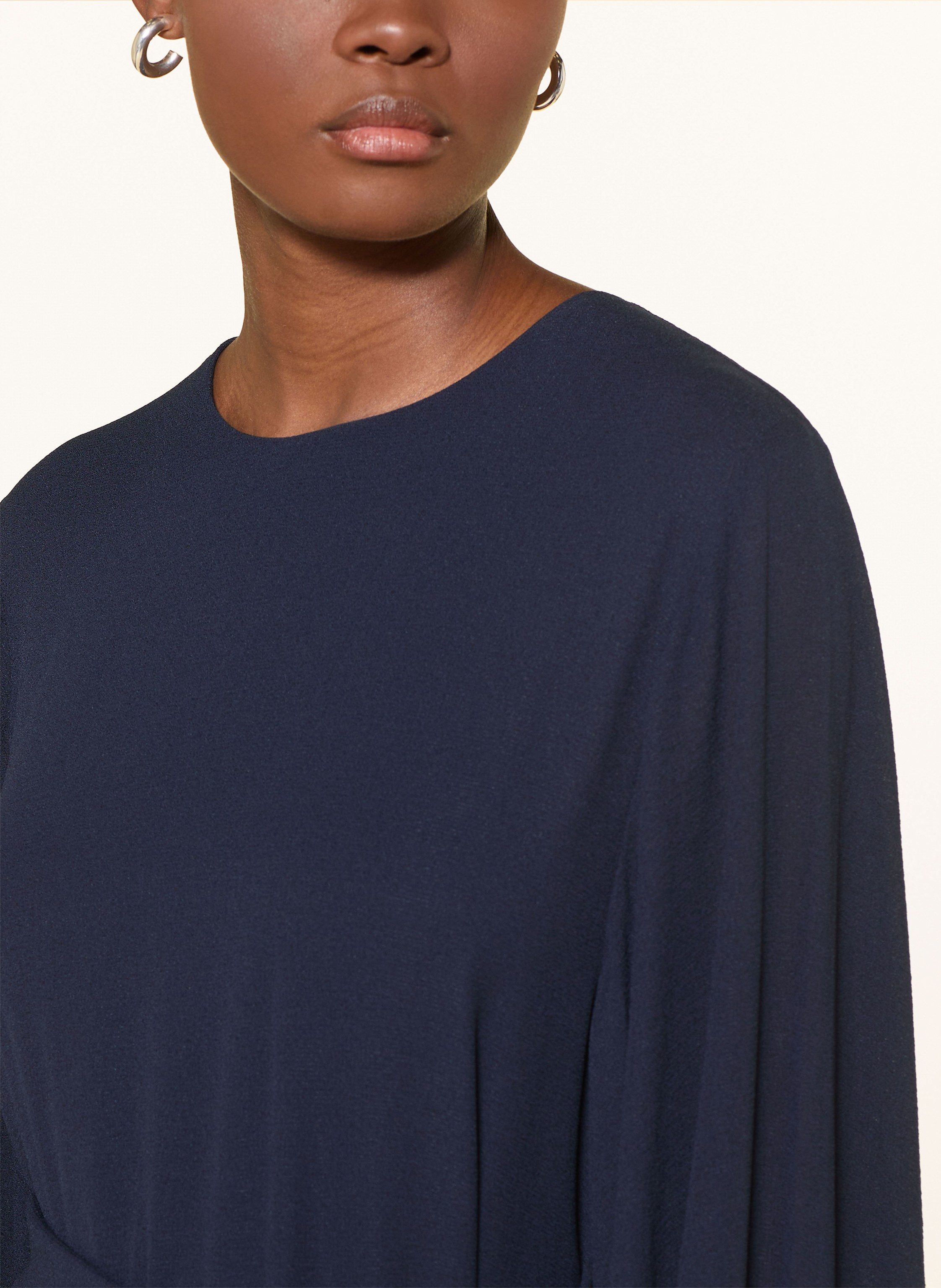 Thumbnail - Essentiel Antwerp Kleid Iflower Mit Rüschen blau