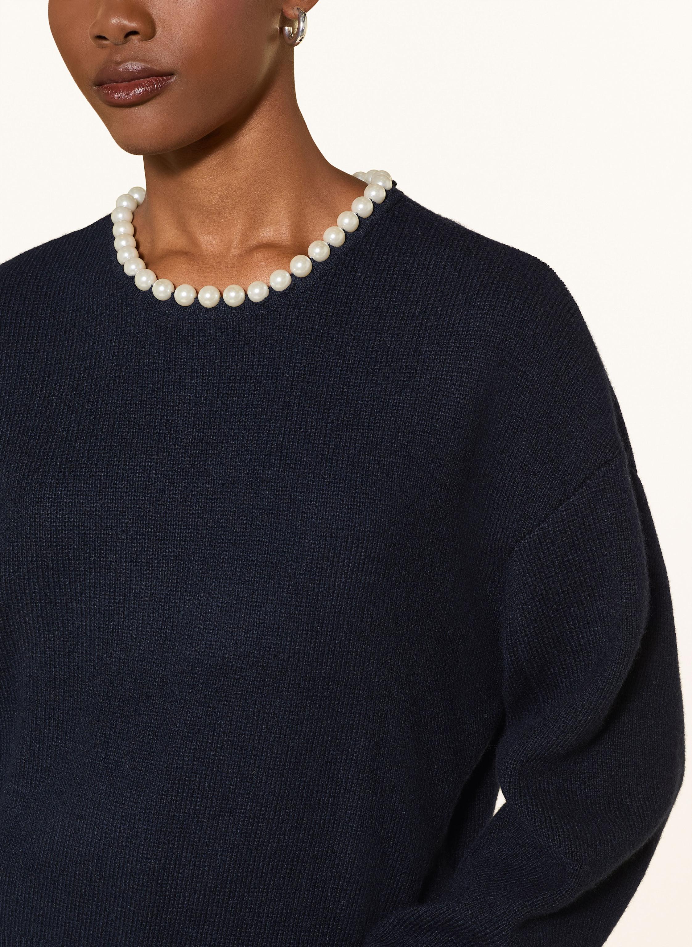 Thumbnail - Essentiel Antwerp Pullover Inti Mit Schmuckperlen blau