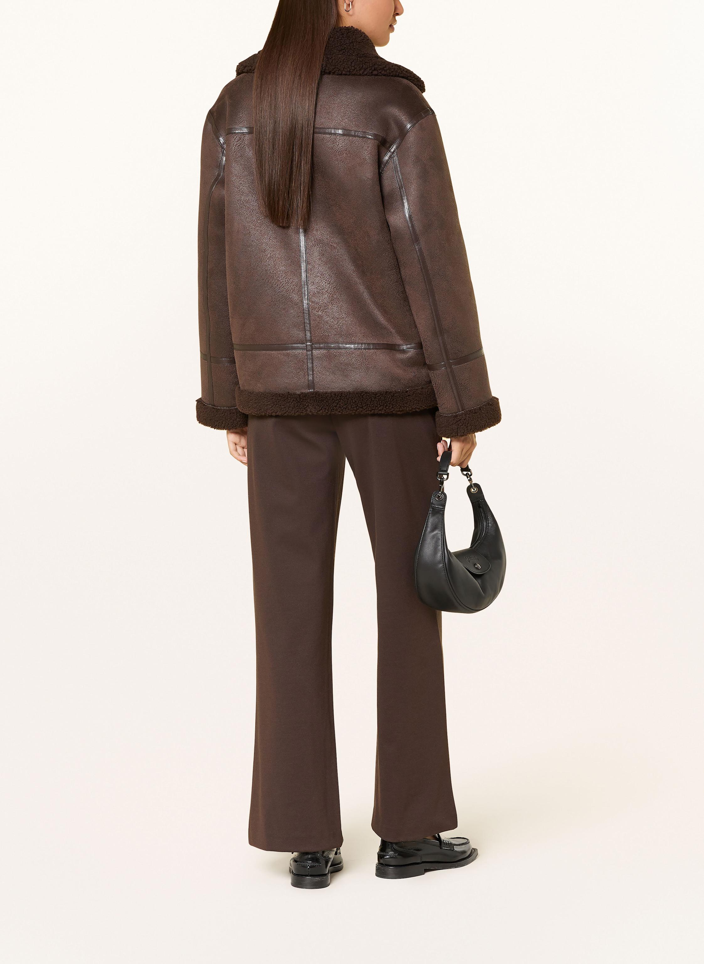 Thumbnail - Ichi Marlenehose Aus Jersey braun