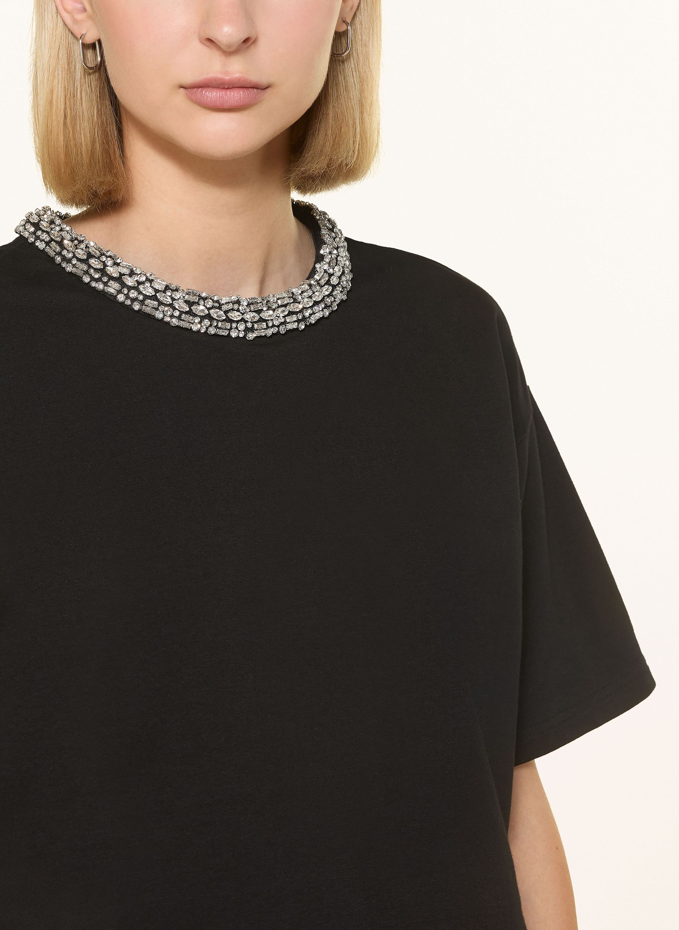 Thumbnail - Darling Harbour T-Shirt Mit Schmucksteinen schwarz