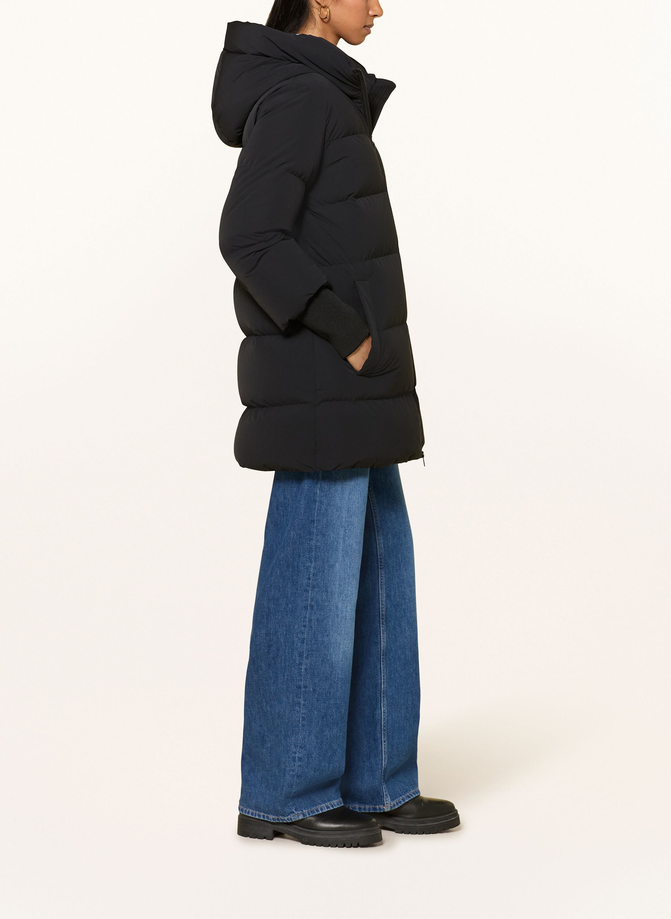 Thumbnail - Woolrich Daunenmantel schwarz