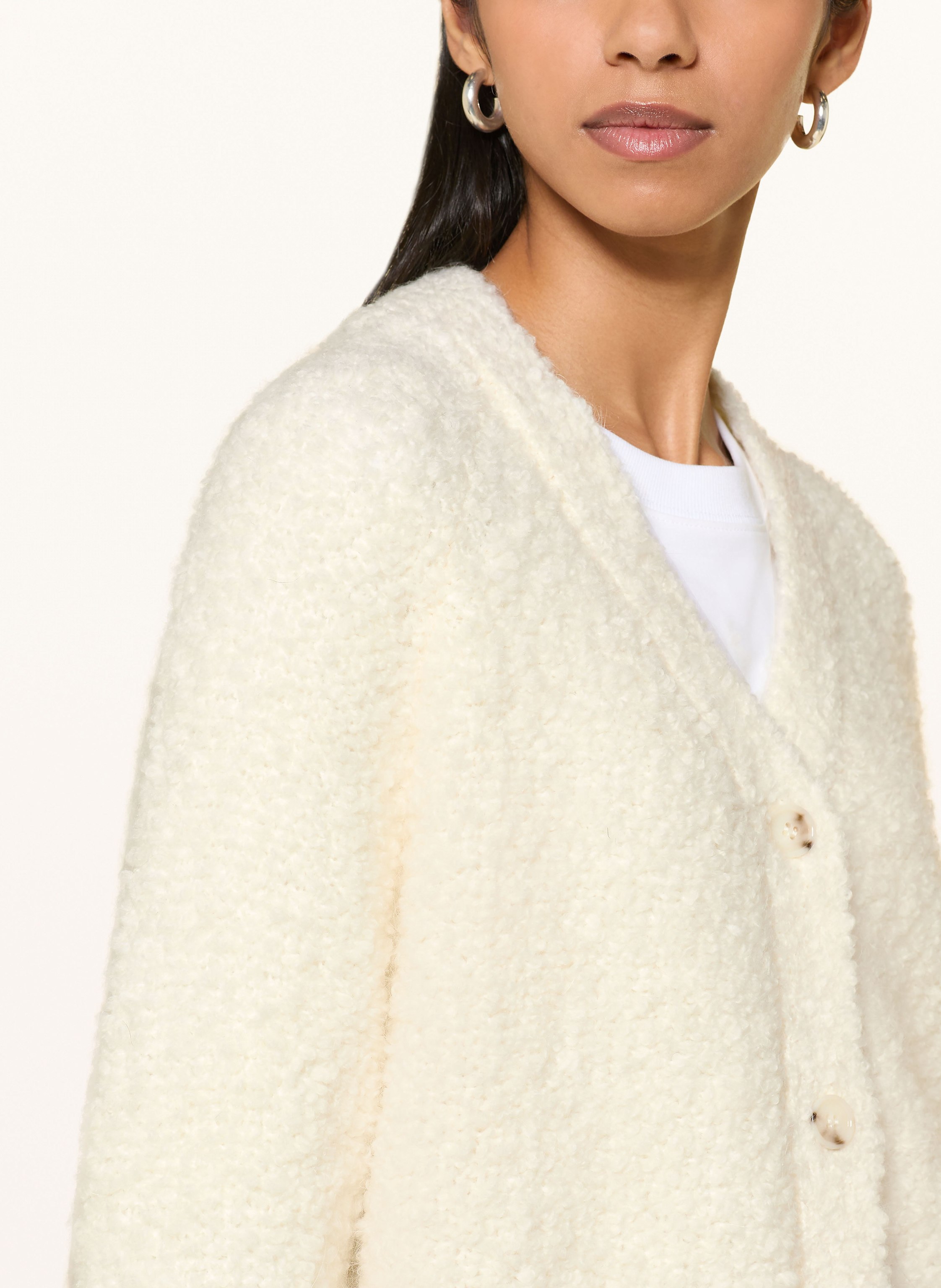 Thumbnail - Woolrich Strickjacke weiss