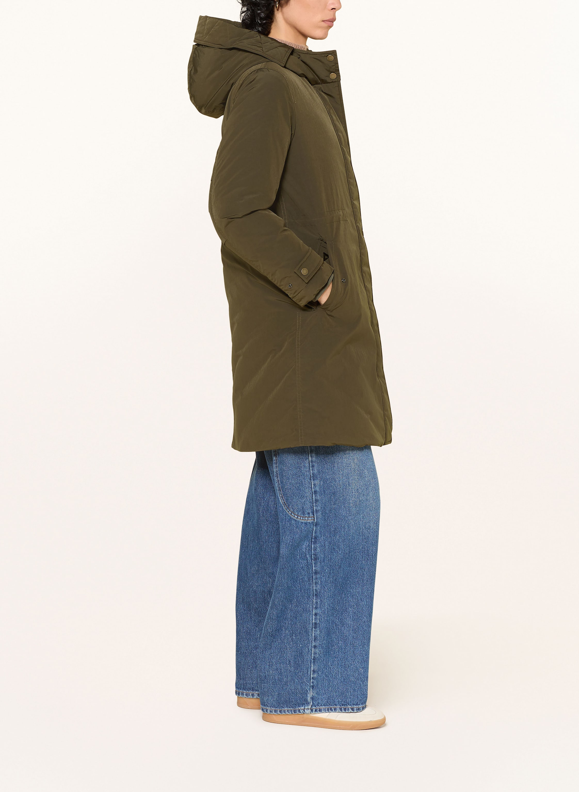 Thumbnail - Woolrich Daunenparka Grace gruen