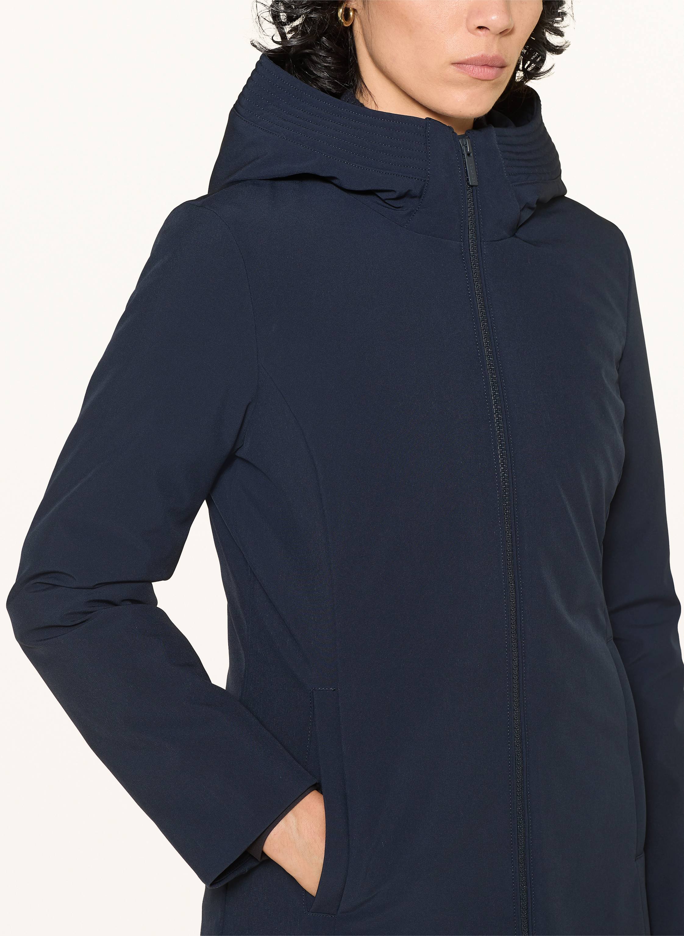 Thumbnail - Woolrich Daunenparka New Firth blau