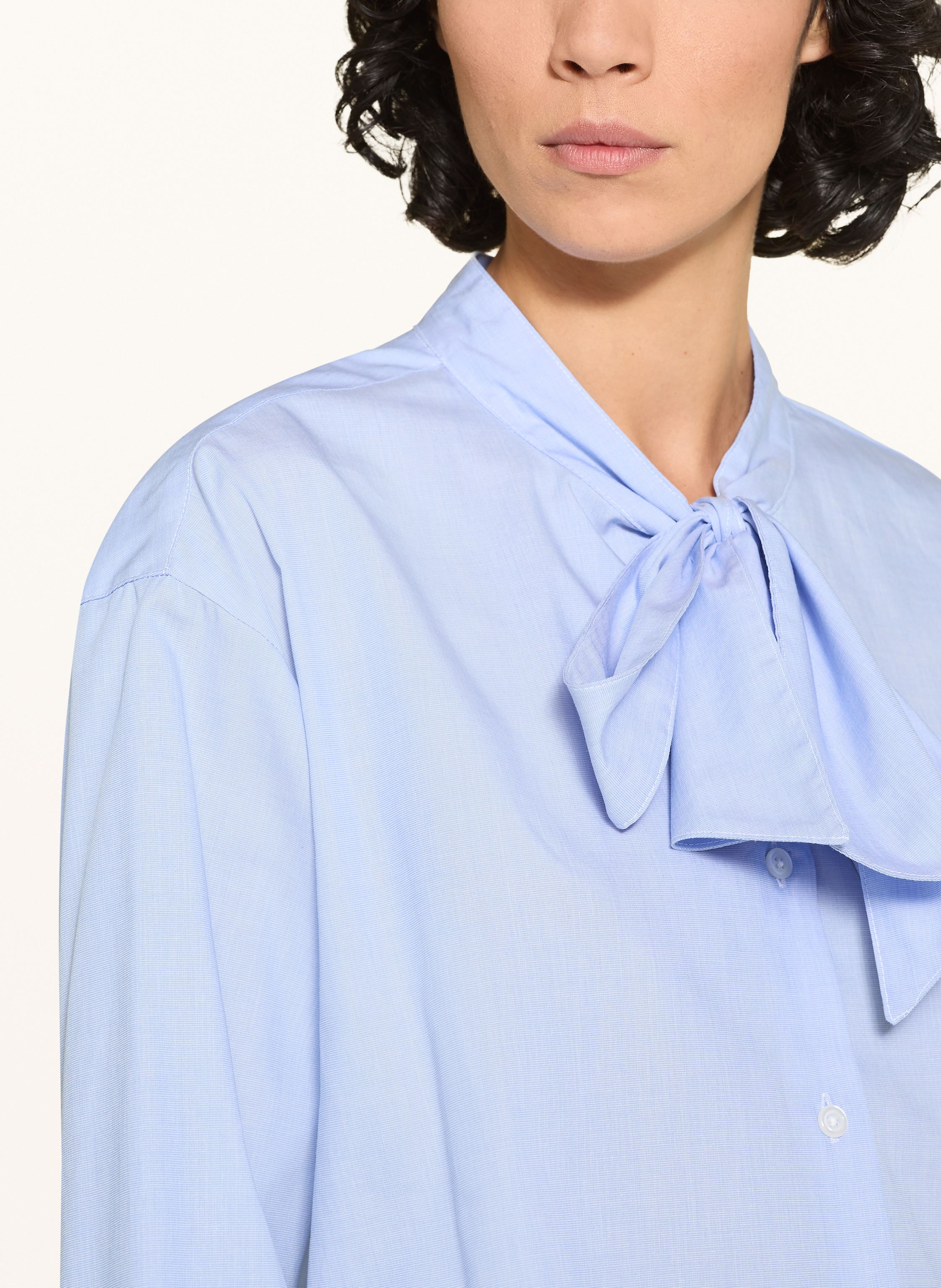 Thumbnail - Lilienfels Bluse Mit Schluppe blau