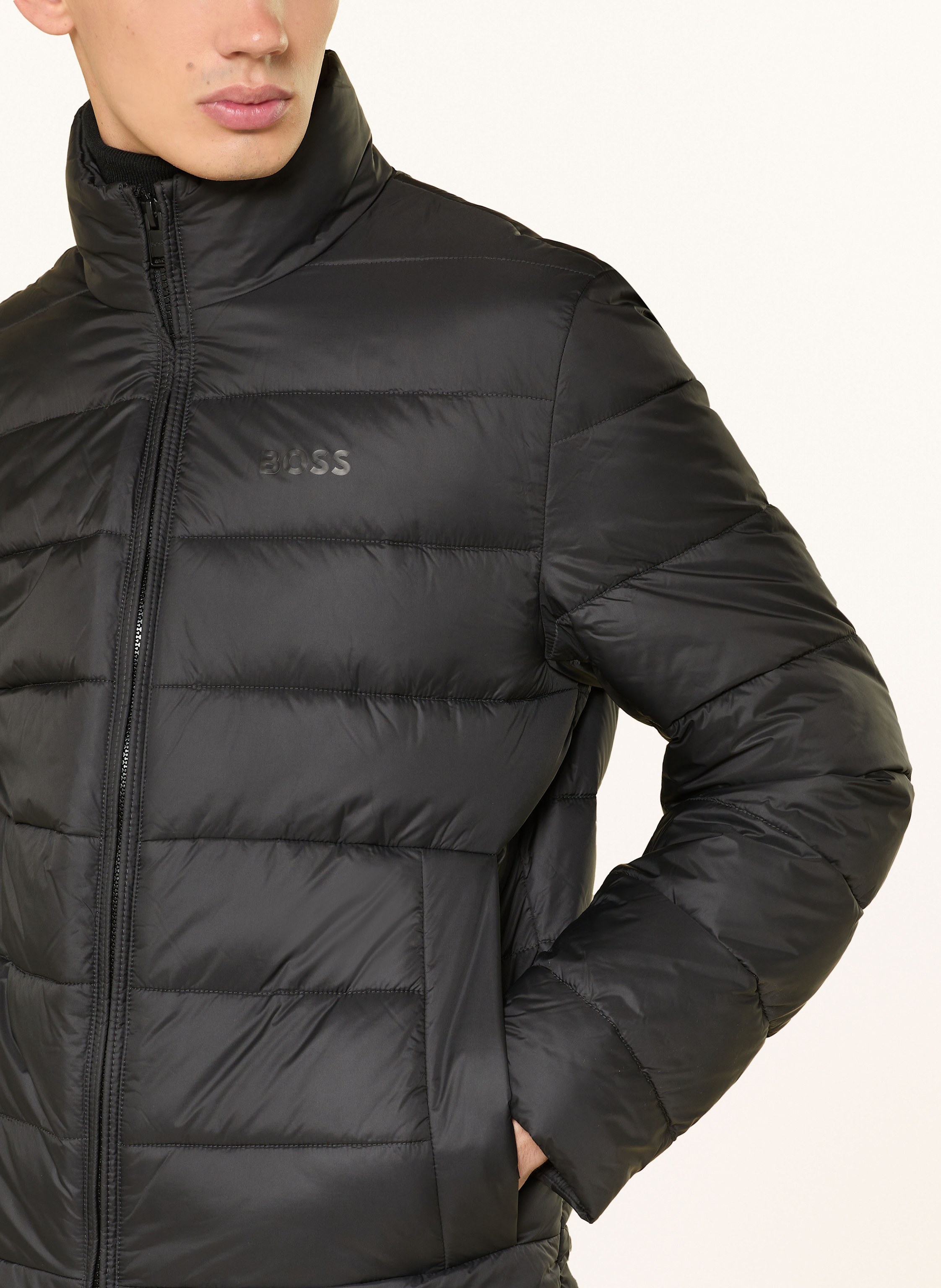 Thumbnail - Boss Steppjacke Ciko schwarz