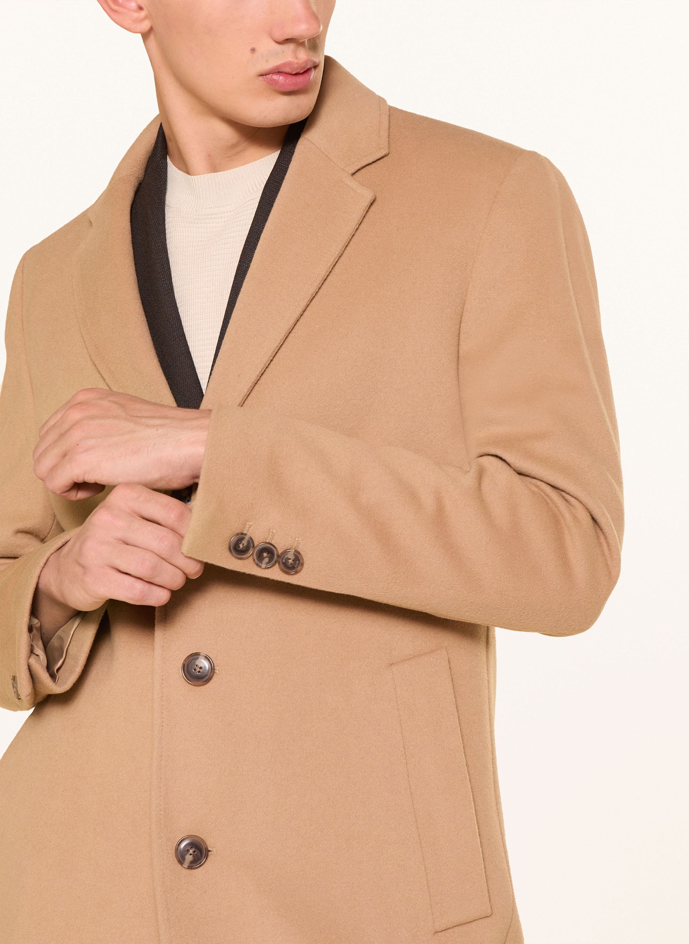 Thumbnail - Boss Wollmantel Hyde beige