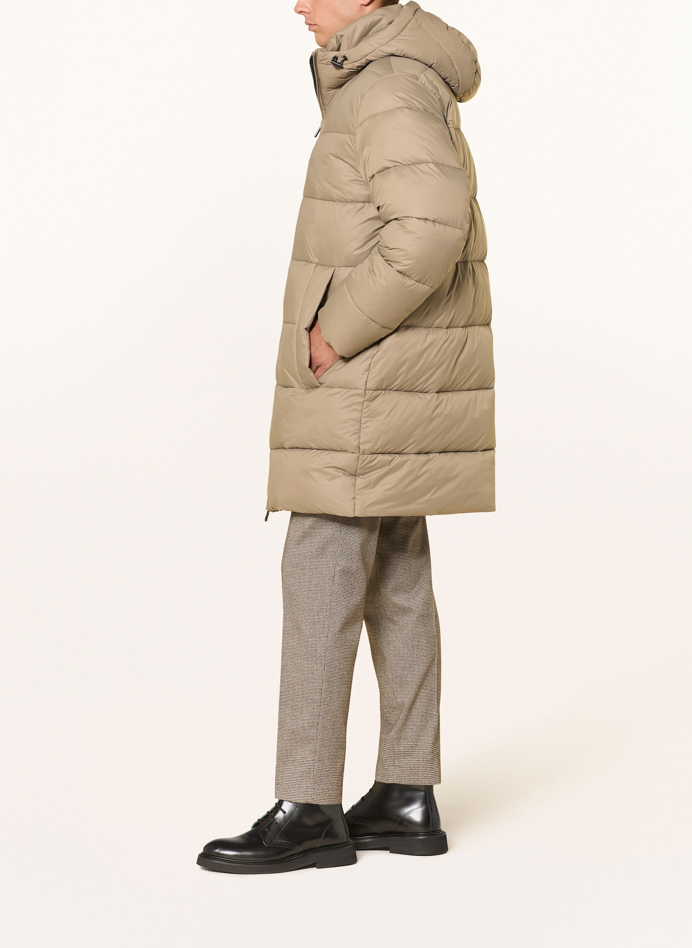 Thumbnail - Boss Steppmantel Ciker braun