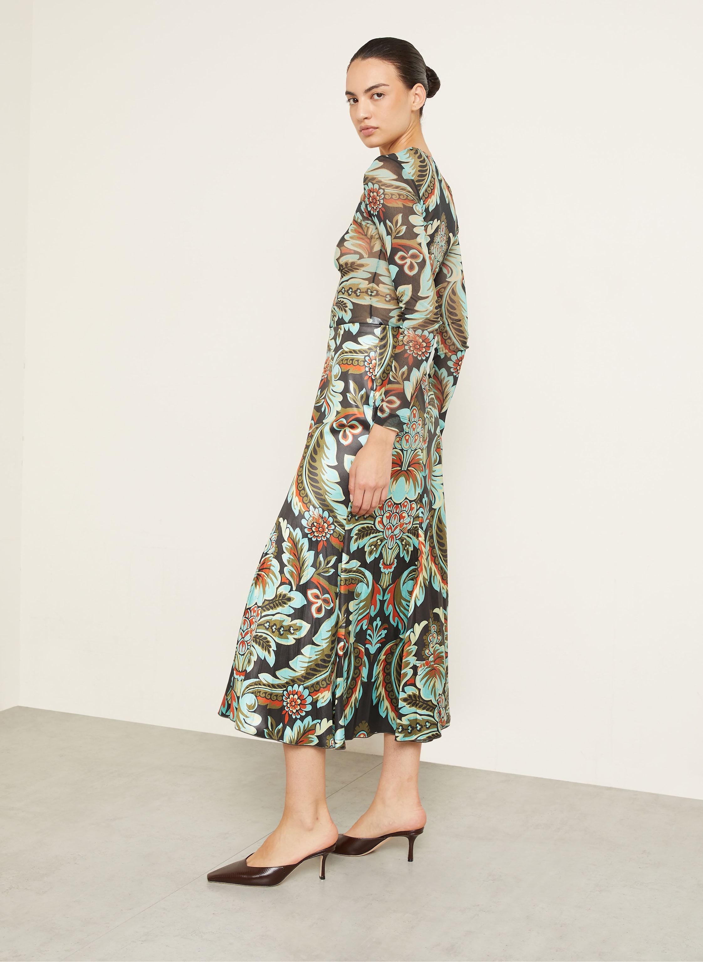 Thumbnail - Etro Satinrock blau