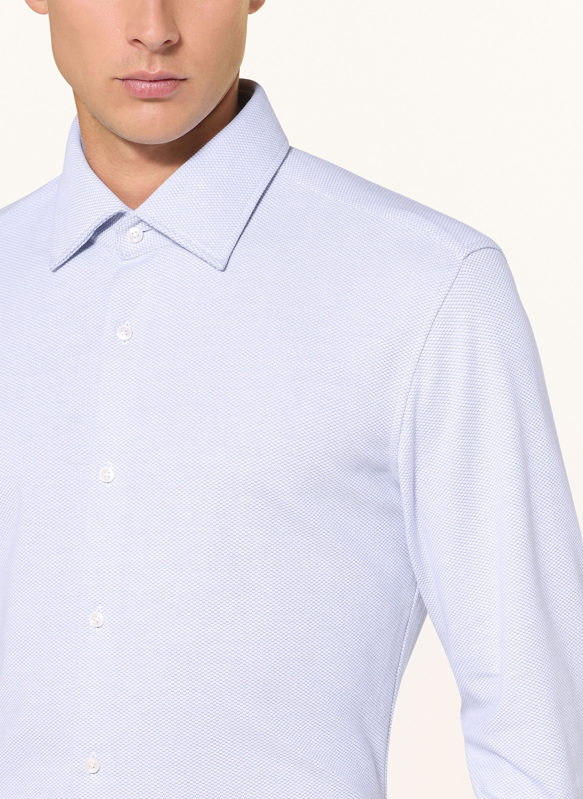 Thumbnail - Boss Hemd Hank Performance Slim Fit blau