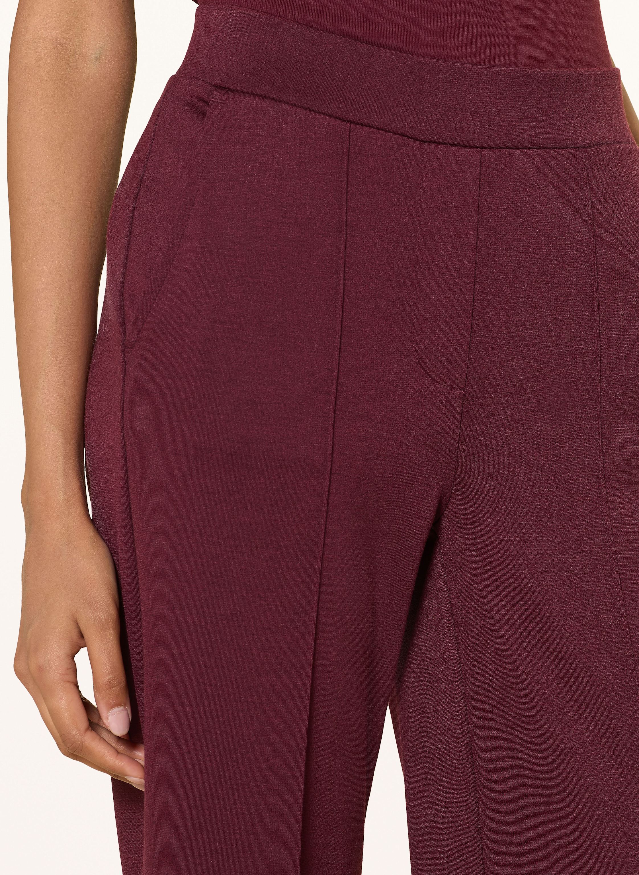 Thumbnail - Smith & Soul Marlenehose Aus Jersey rot