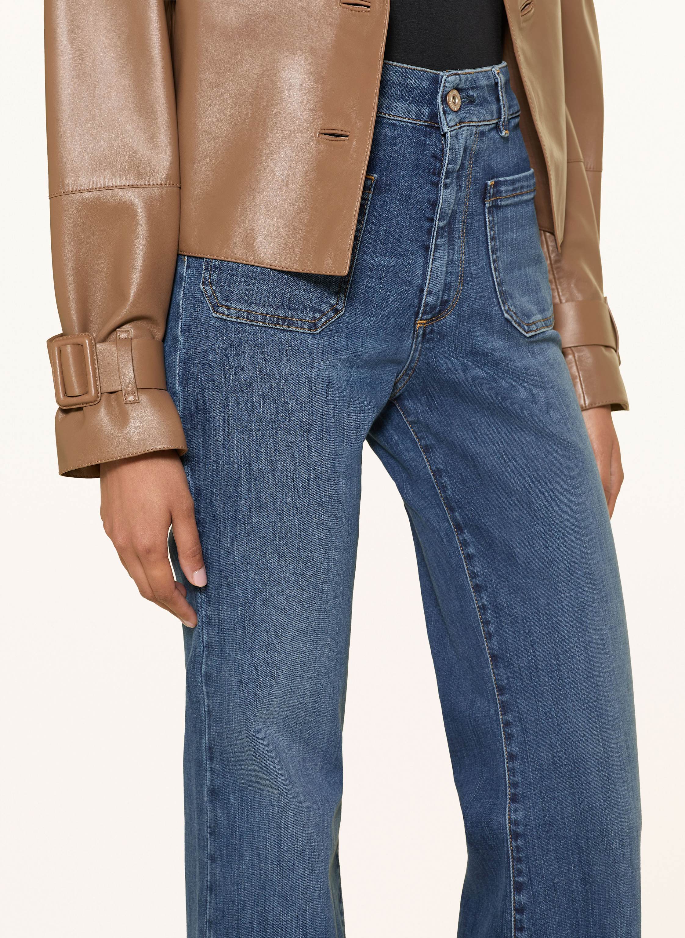Thumbnail - Ag Jeans Flared Jeans Vicky blau