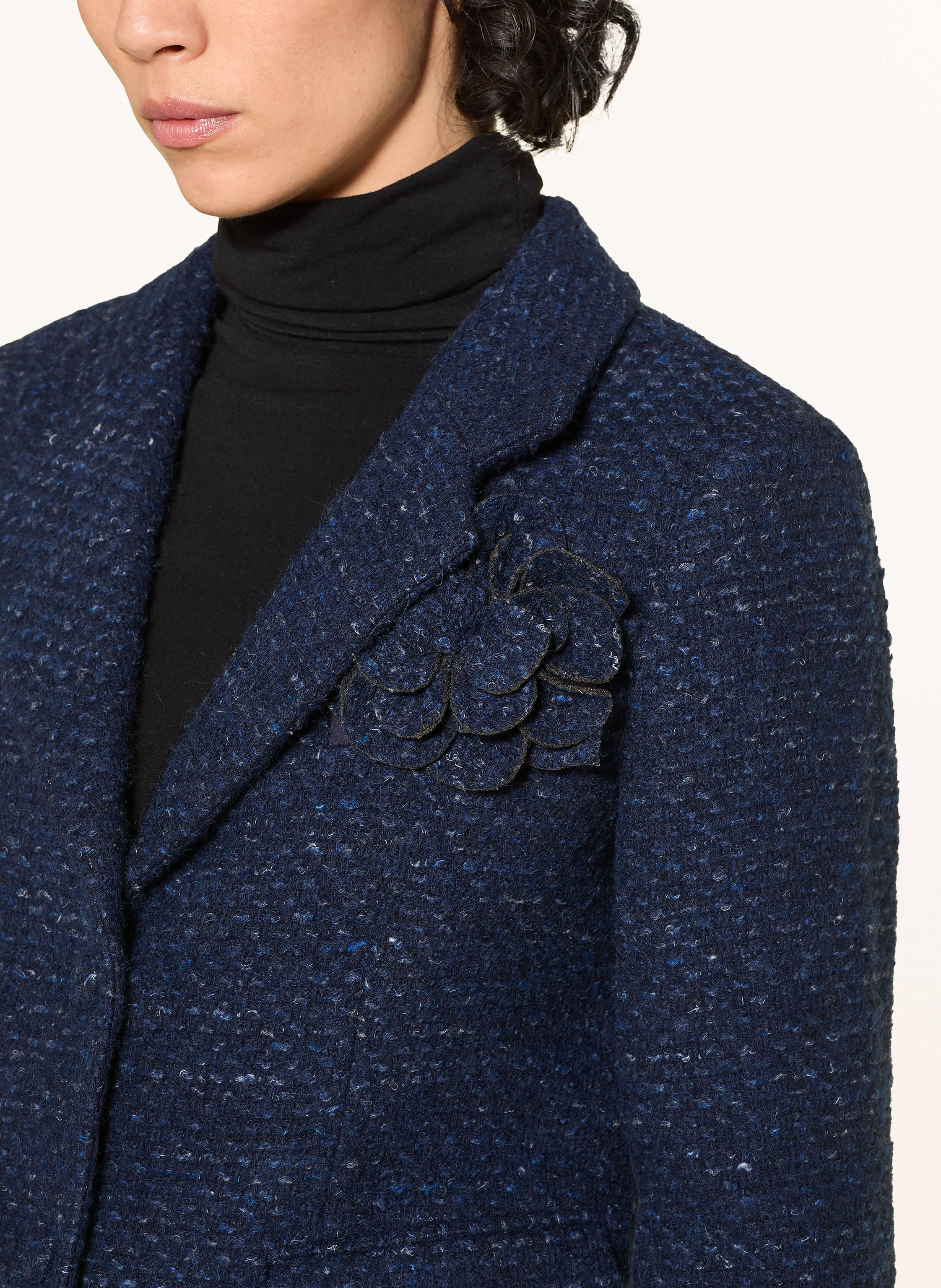 Thumbnail - Pamela Henson Tweed-Blazer blau