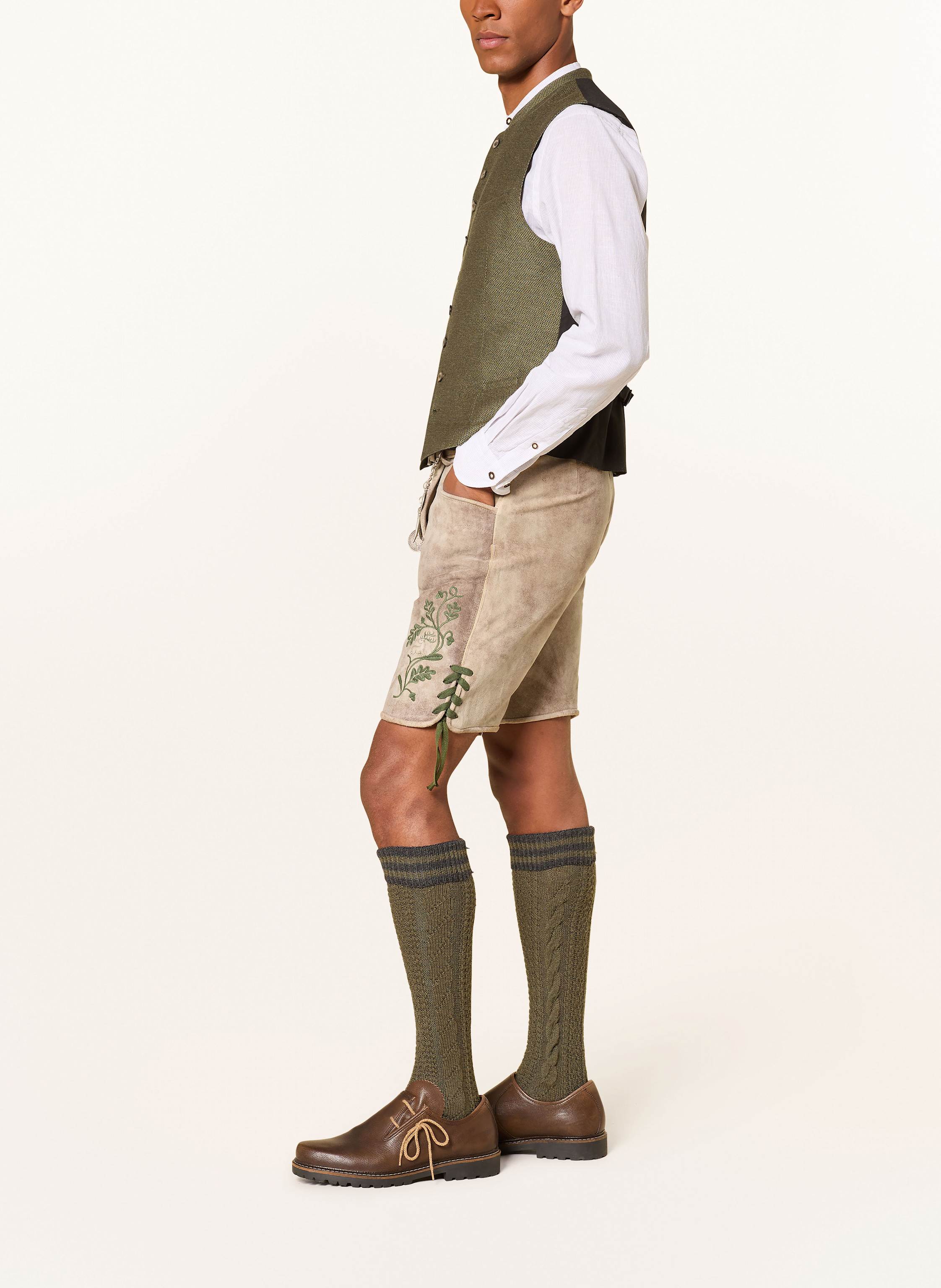 Thumbnail - Spieth & Wensky Trachten-Lederhose Garvin braun