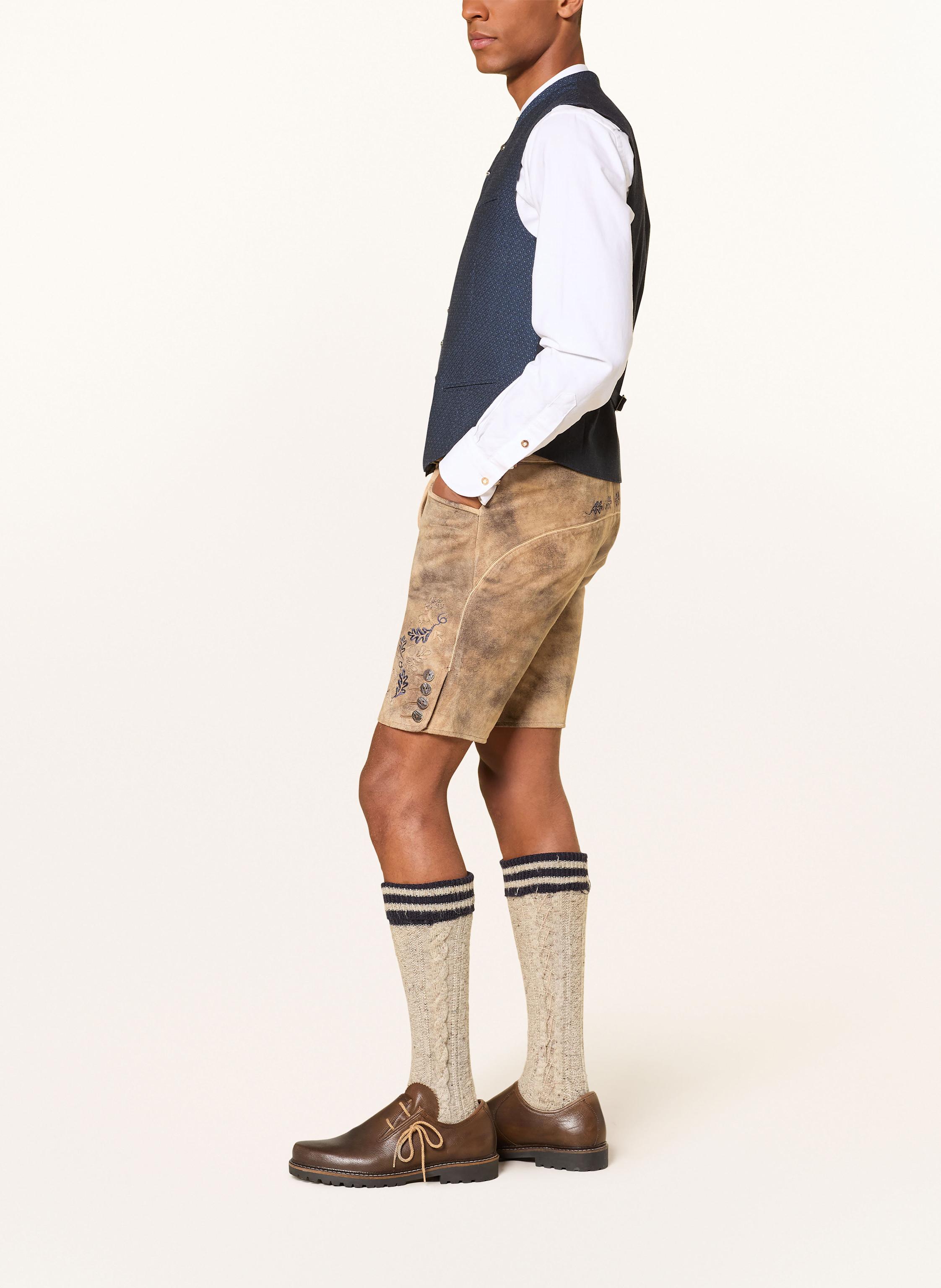 Thumbnail - Spieth & Wensky Trachten-Lederhose Griesstätter braun