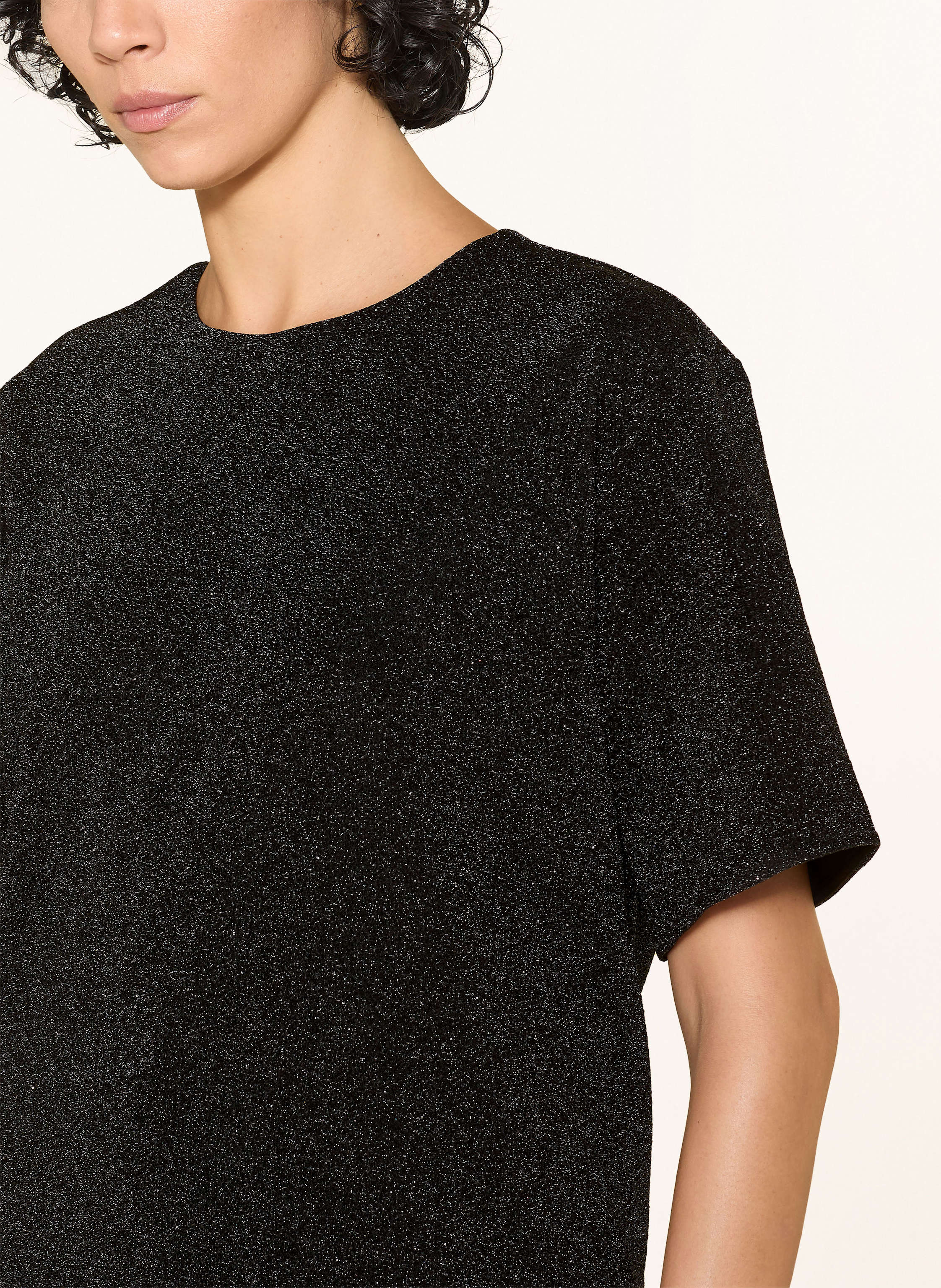 Thumbnail - Lilienfels Blusenshirt Mit Glitzergarn schwarz
