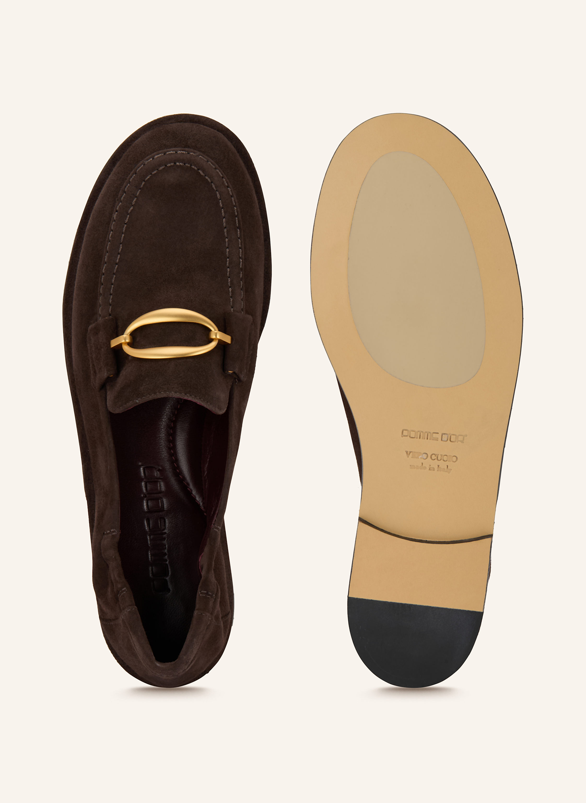 Thumbnail - Pomme D'or Loafer Mia braun