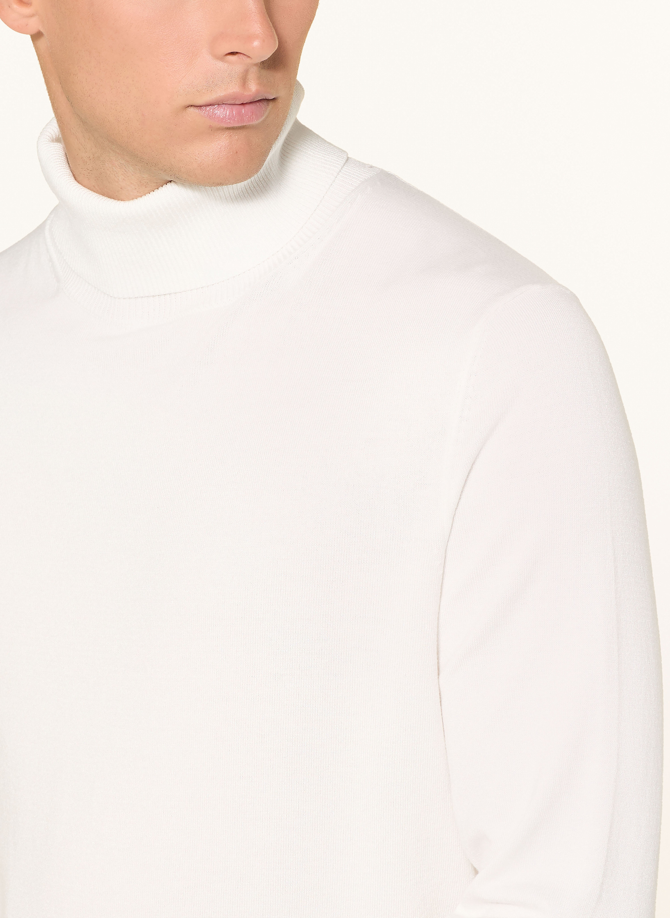 Thumbnail - Cinque Rollkragenpullover Cinick weiss