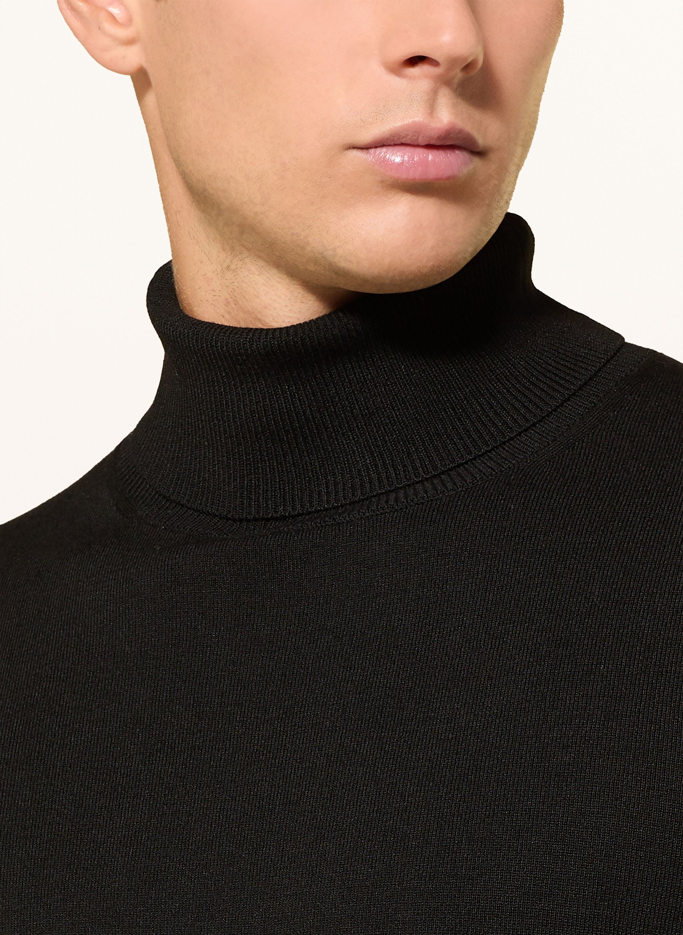 Thumbnail - Cinque Rollkragenpullover Cinick schwarz