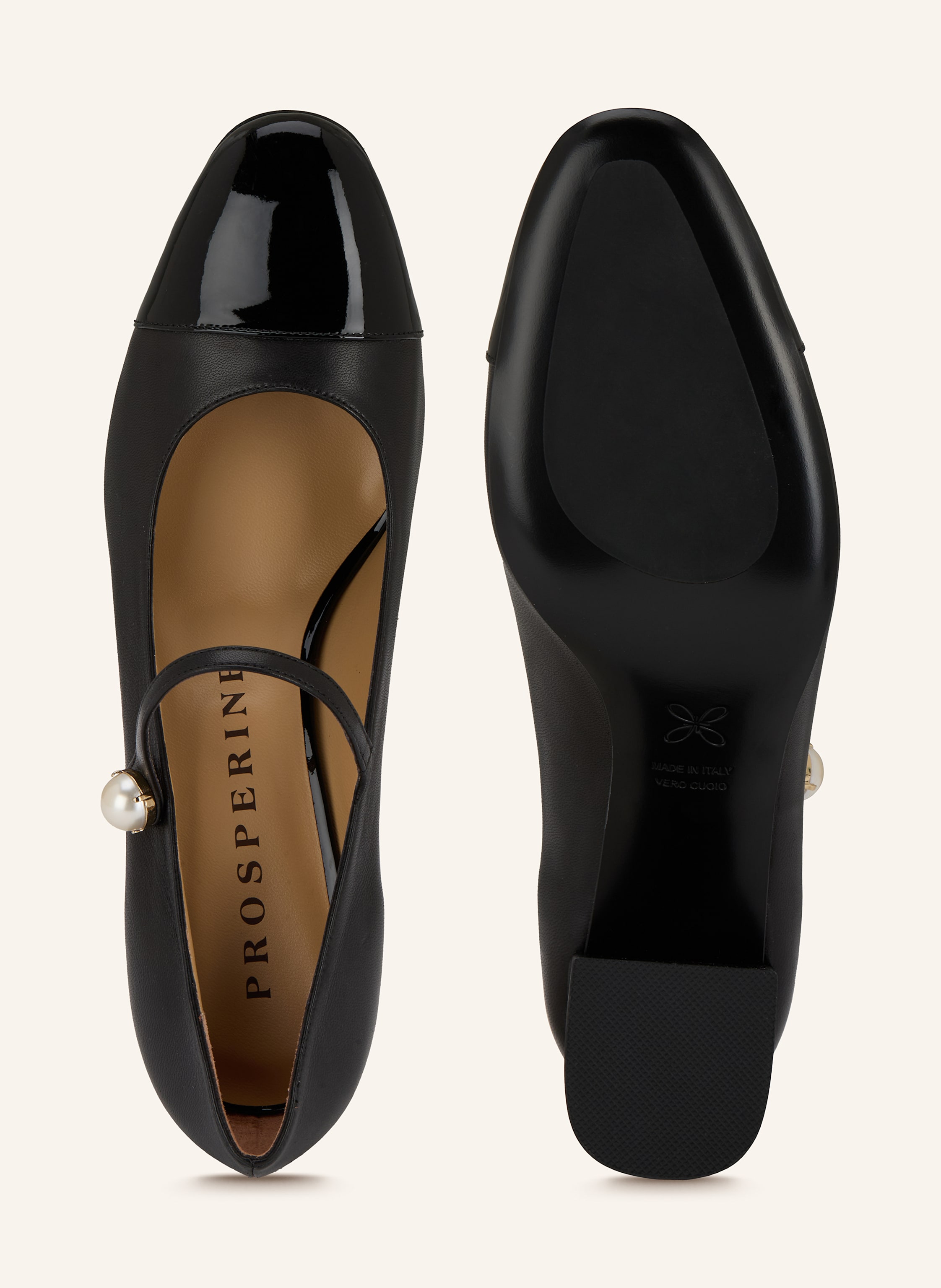 Thumbnail - Prosperine Mary-Jane-Pumps schwarz