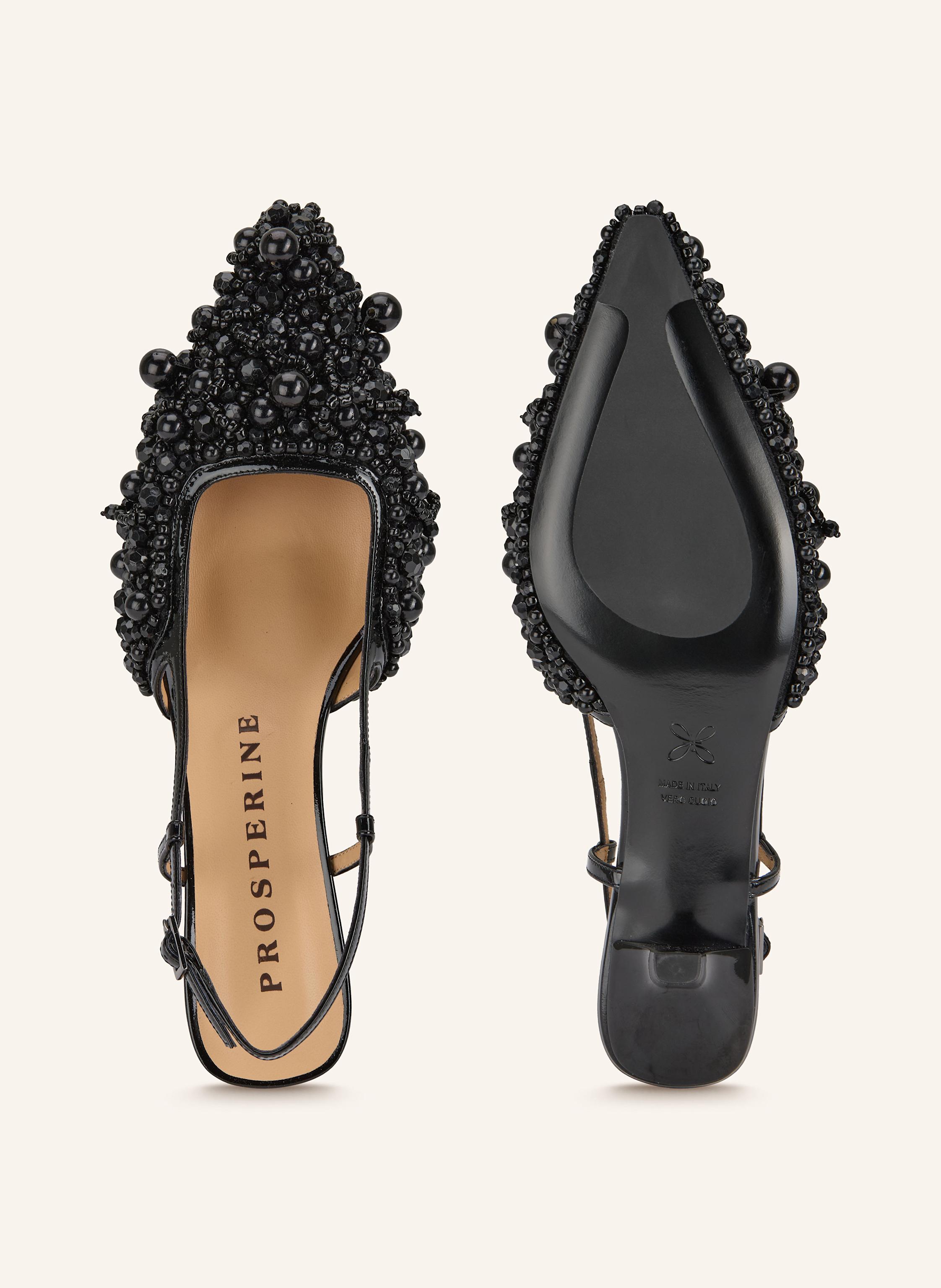Thumbnail - Prosperine Slingpumps Mit Schmucksteinen schwarz